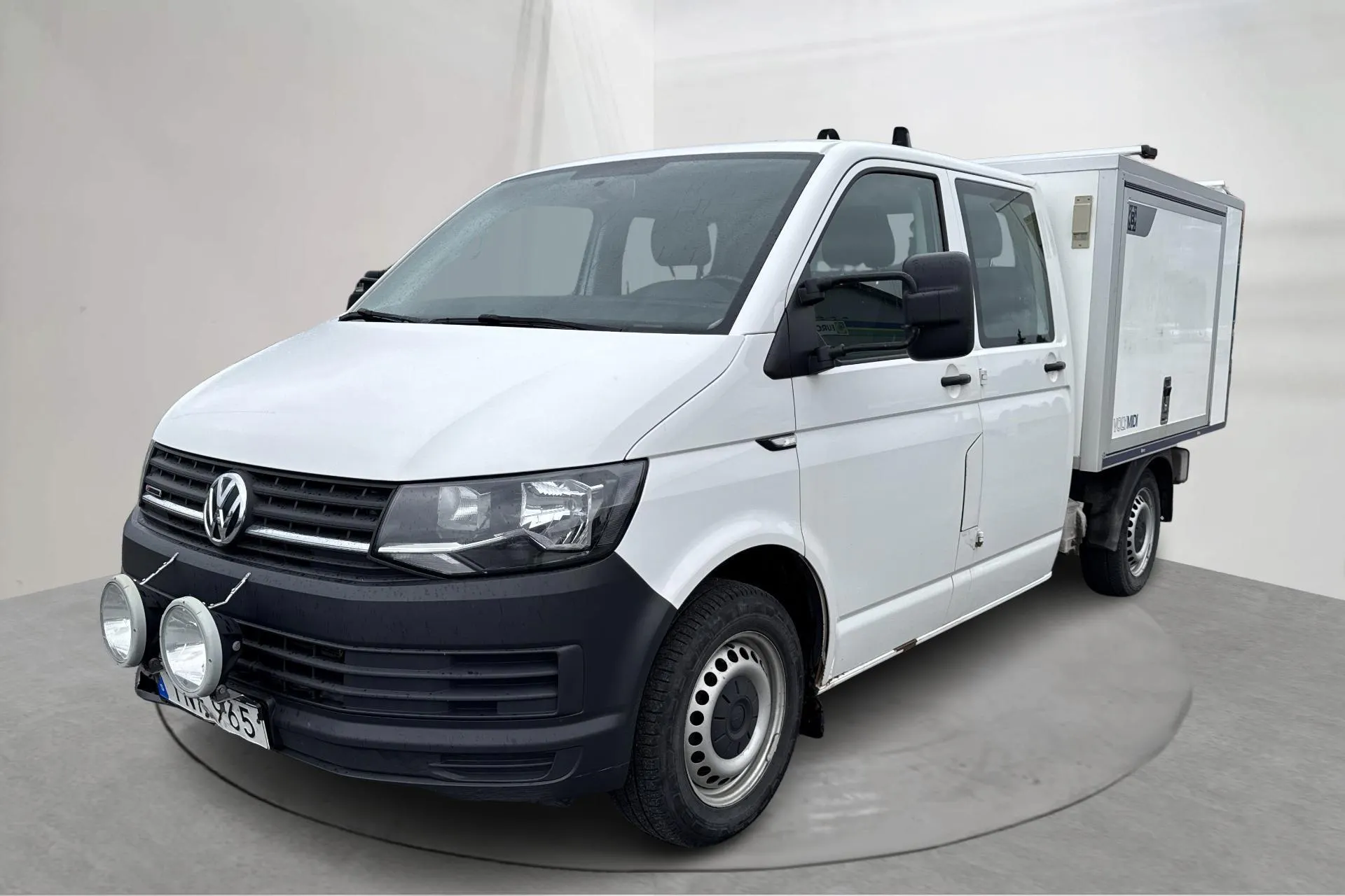 Presentationsfoto 1 av 15: VW Transporter T6 2.0 TDI BMT 4MOTION (150hk) - 15 462 mil - Manuell - vit - 2018
