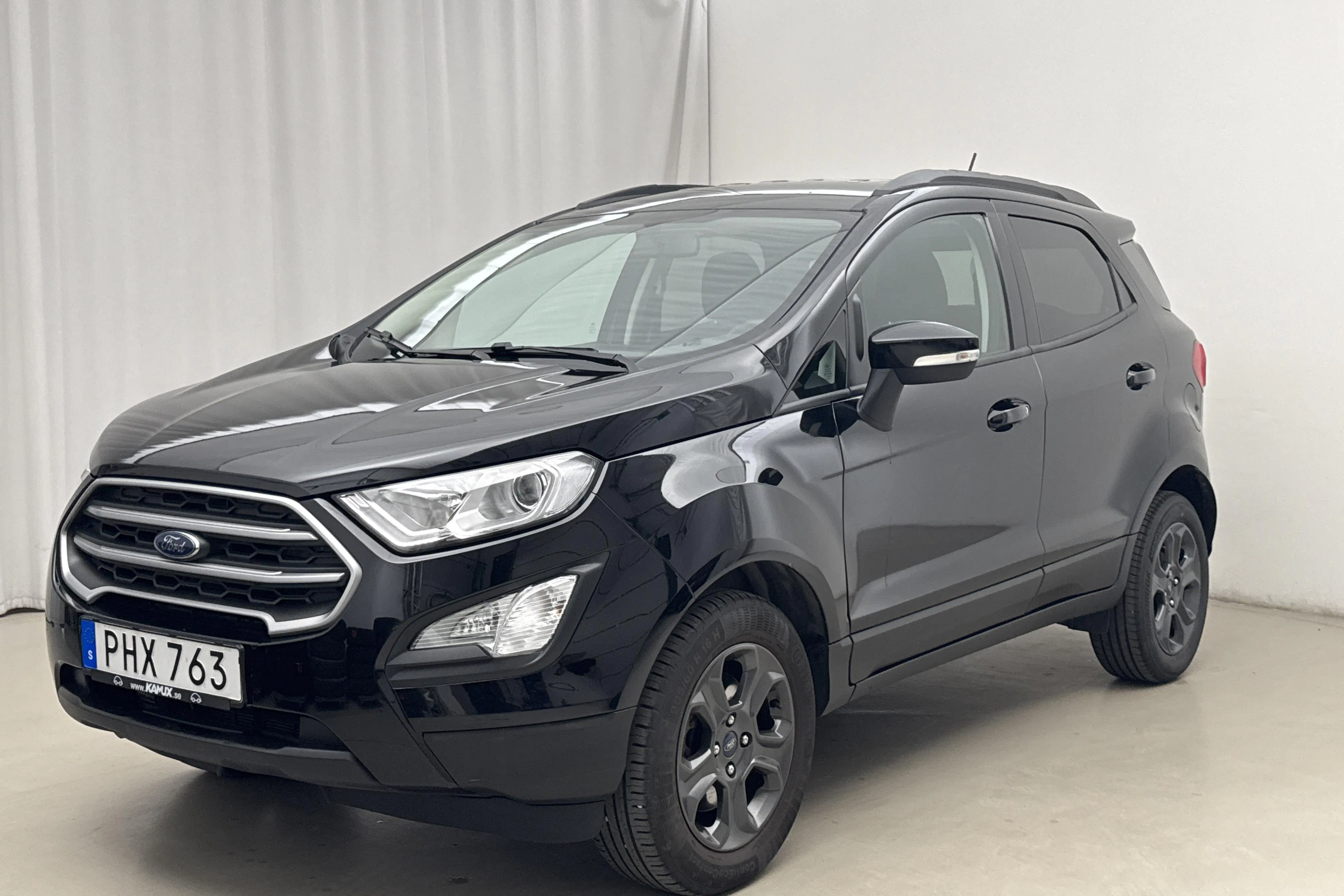 Presentationsfoto 1 av 14: Ford Ecosport 1.0T EcoBoost (125hk) - 3 483 mil - Manuell - svart - 2018