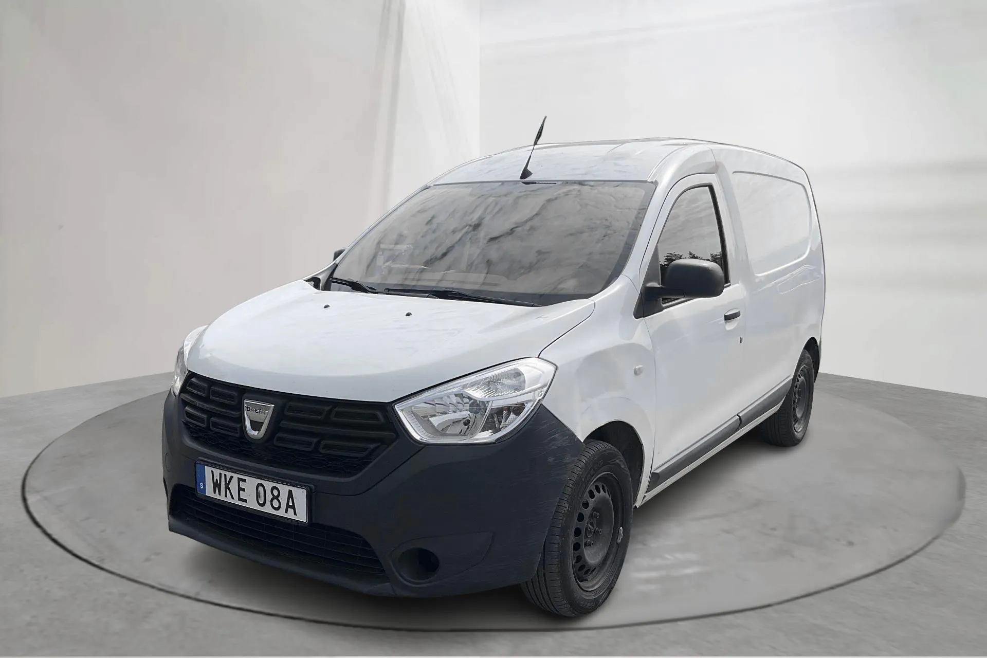 Presentationsfoto 1 av 11: Dacia Dokker Van 1.5 Blue dCi (95hk) - 11 120 mil - Manuell - vit - 2021