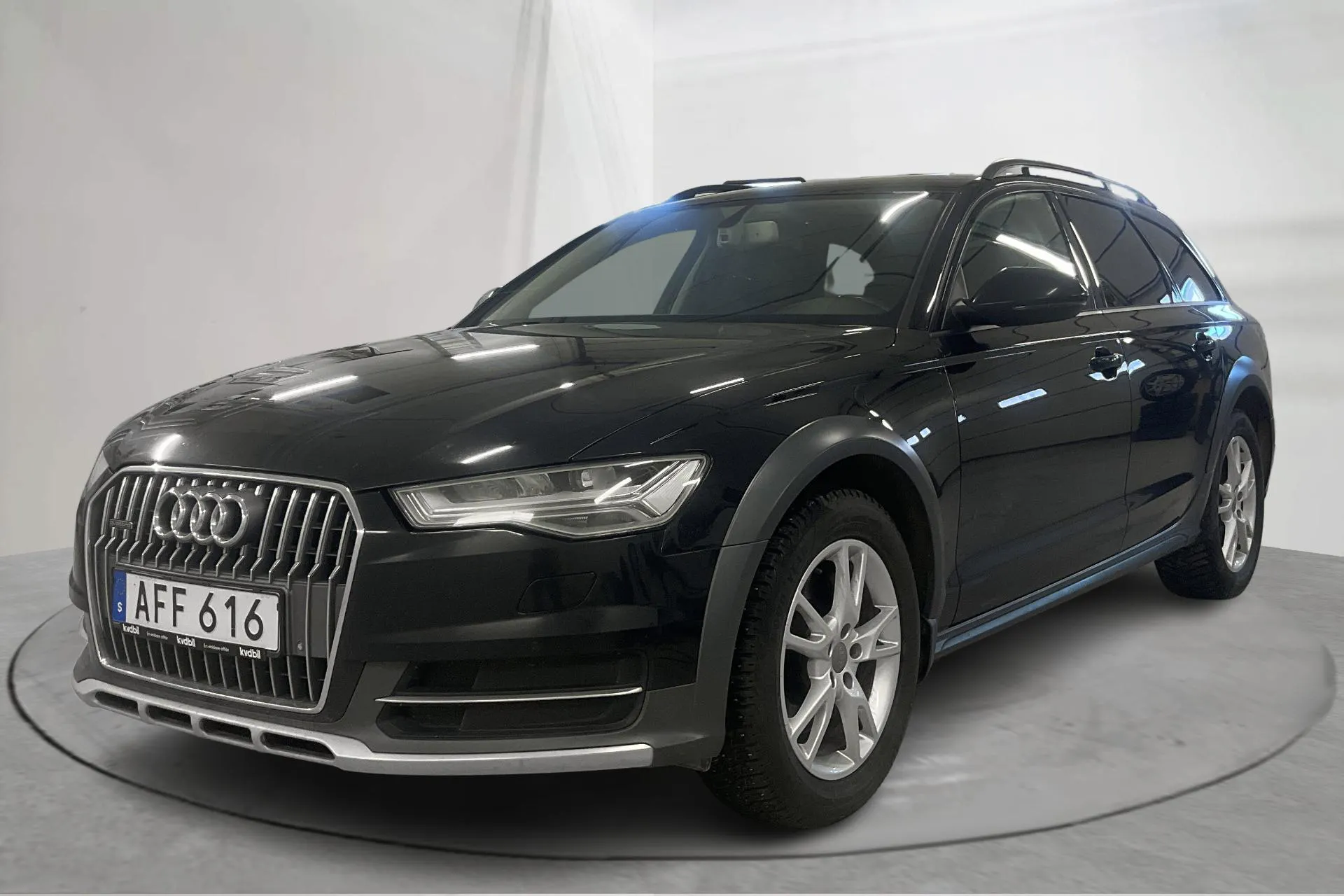 Presentationsfoto 1 av 19: Audi A6 Allroad 3.0 TDI quattro (218hk) - 24 111 mil - Automat - svart - 2018