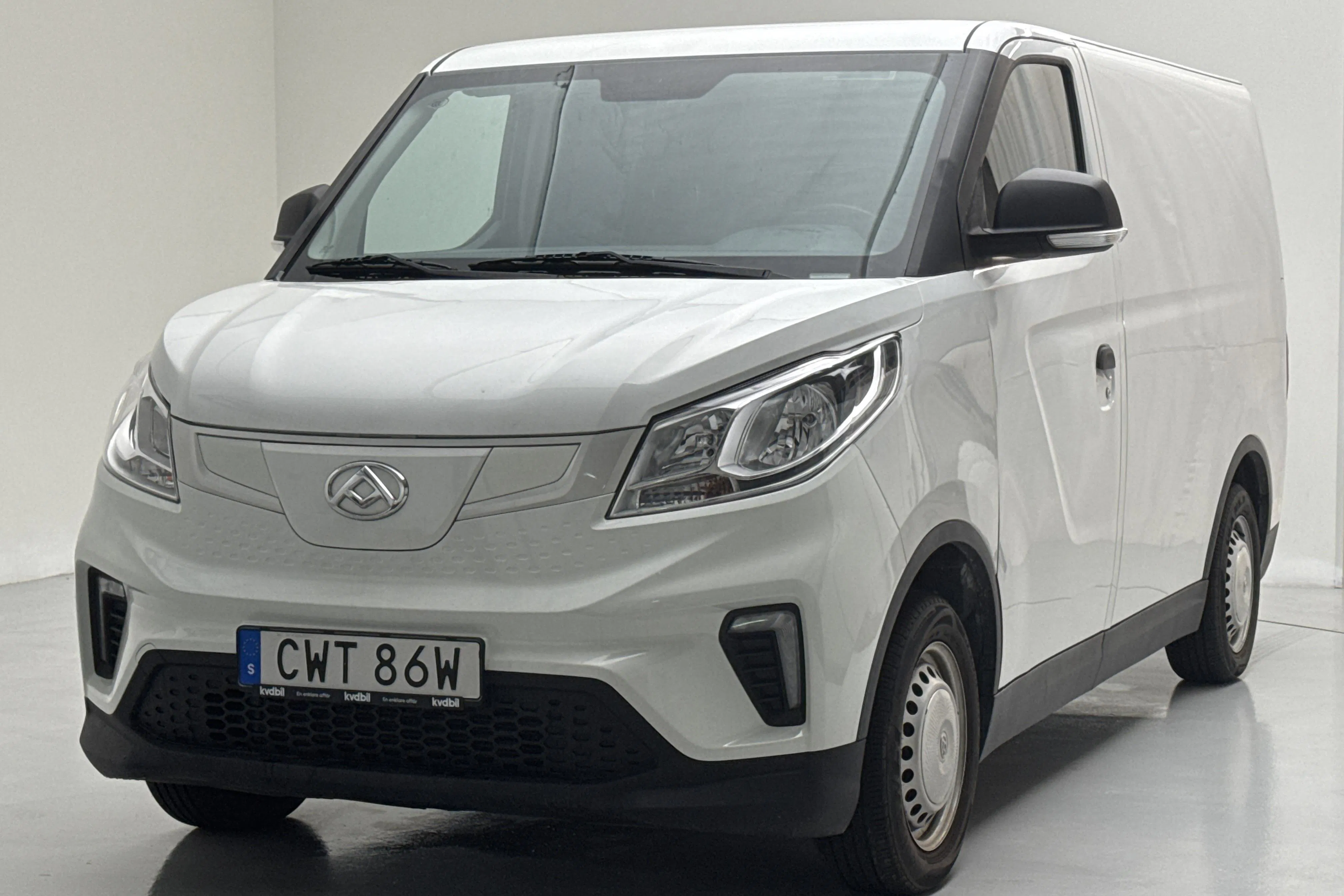 Presentationsfoto 1 av 15: Maxus e-Deliver 3 35kWh (122hk) - 1 765 mil - Automat - vit - 2020