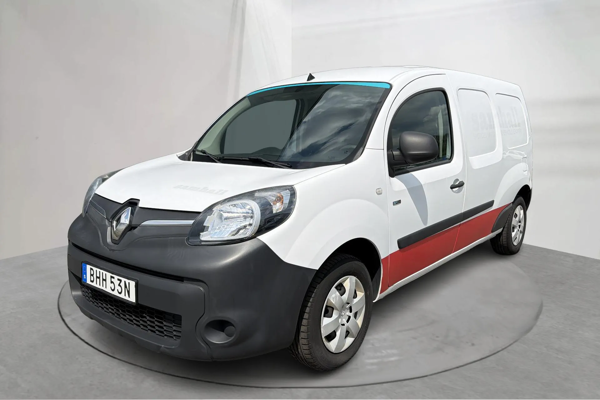 Presentation photo 1 of 15: Renault Kangoo Z.E Power Plus 33kWh Maxi Skåp (60hk) - 101 120 km - Automatic - white - 2020