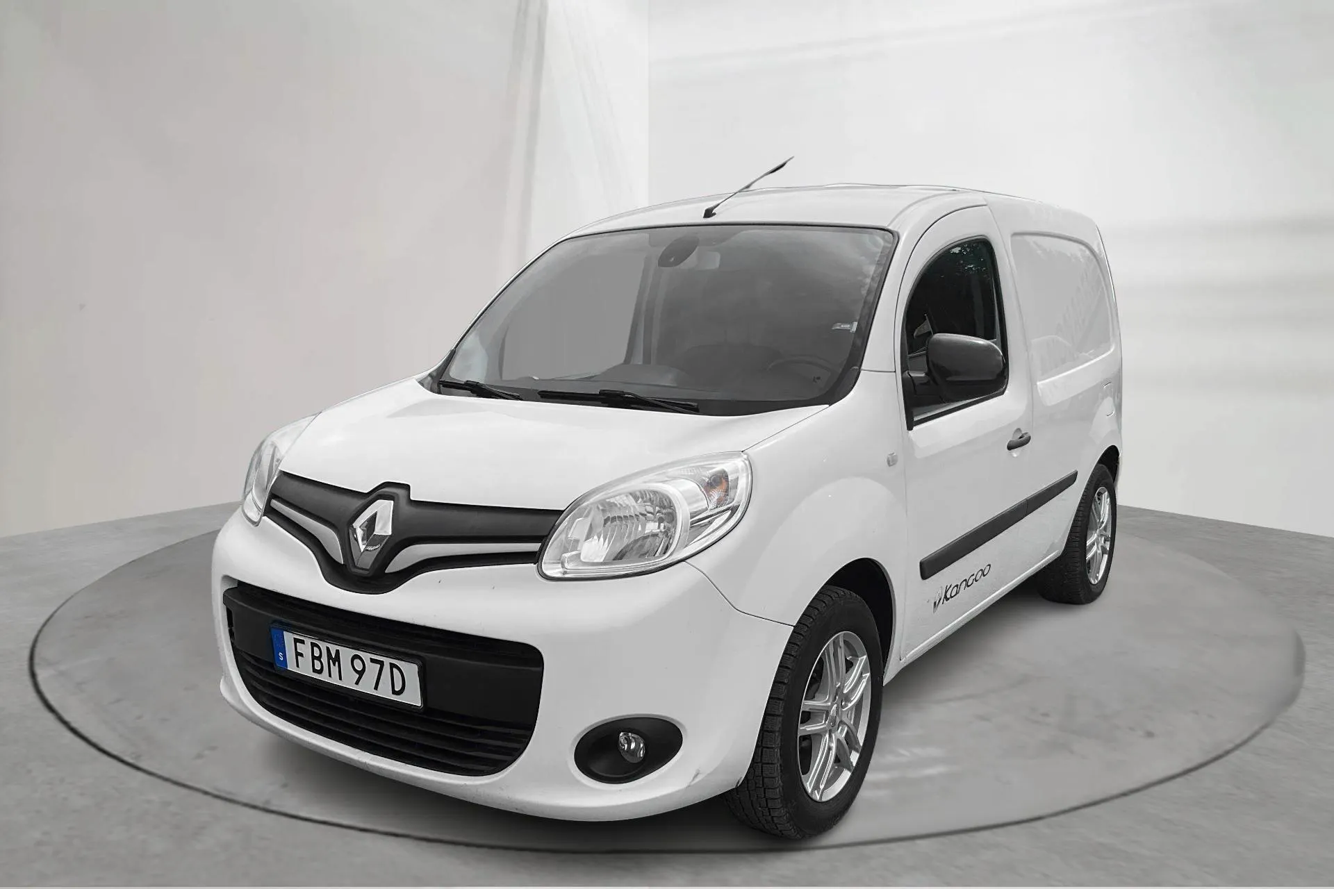 Presentation photo 1 of 15: Renault Kangoo 1.5 dCi Skåp (90hk) - 86 650 km - Manual - white - 2019