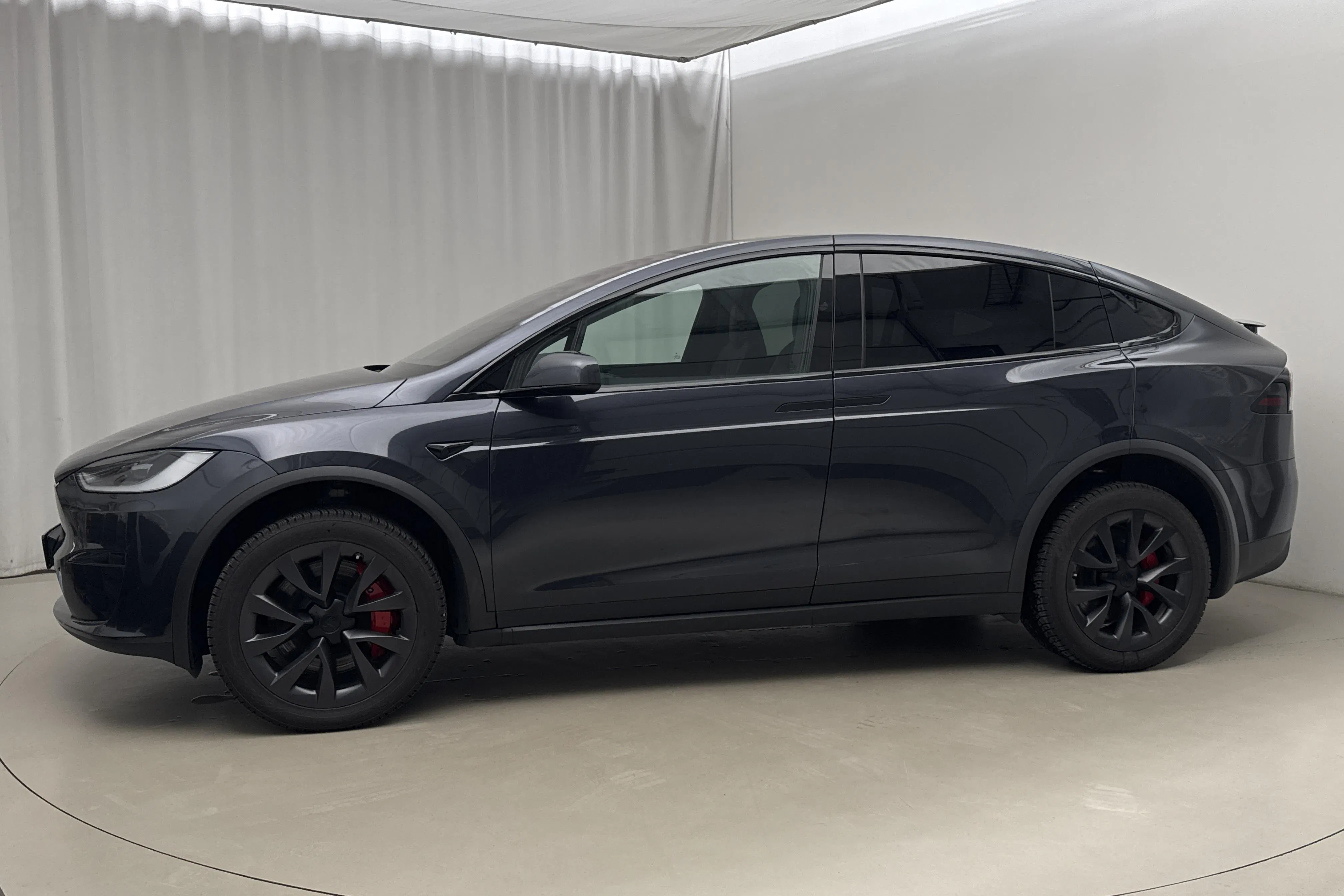 Presentation photo 2 of 22: Tesla Model X Plaid AWD (1020hk) - 58 620 km - Automatic - gray - 2024