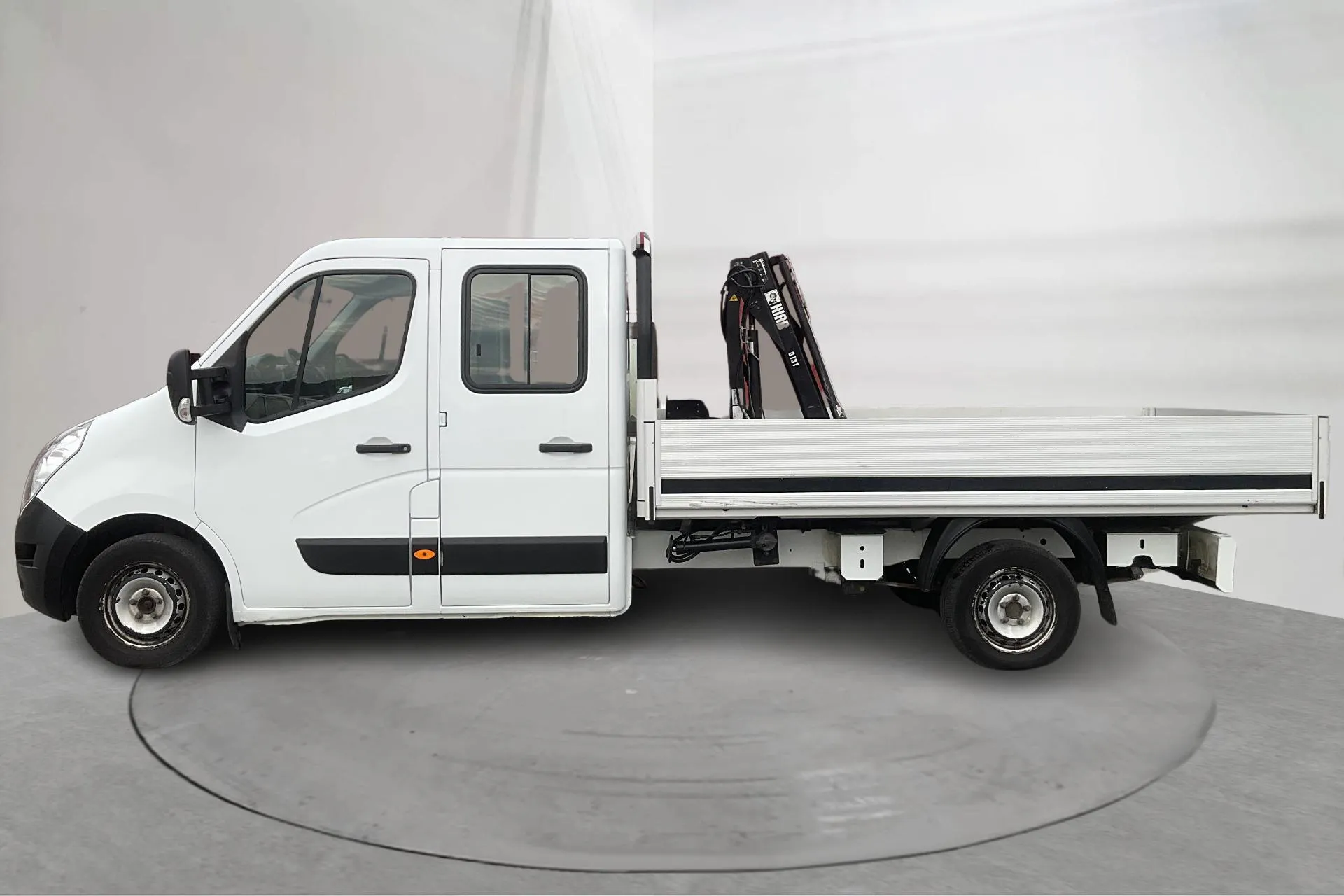 Presentationsfoto 2 av 18: Renault Master 2.3 dCi Pickup/Chassi 2WD (146hk) - 20 271 mil - Manuell - 2012
