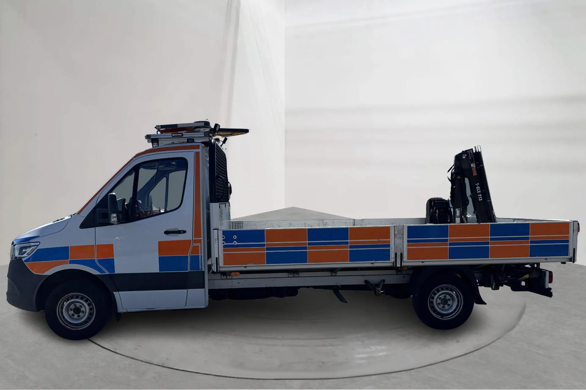Presentation photo 2 of 37: Mercedes Sprinter 316 CDI Chassi RWD (163hk) - 174 748 km - Automatic - white - 2019