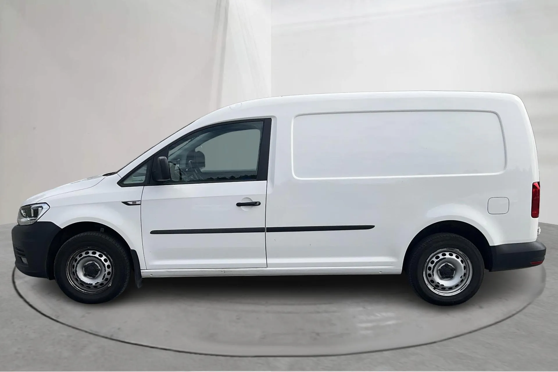 Presentation photo 2 of 11: VW Caddy 1.4 TGI Maxi Skåp (110hk) - 75 430 km - Manual - white - 2020
