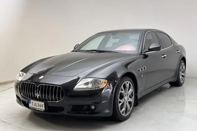 Presentation photo 1 of 11: Maserati Quattroporte S 4.7 V8 (431hk) - 137 030 km - Automatic - black - 2009