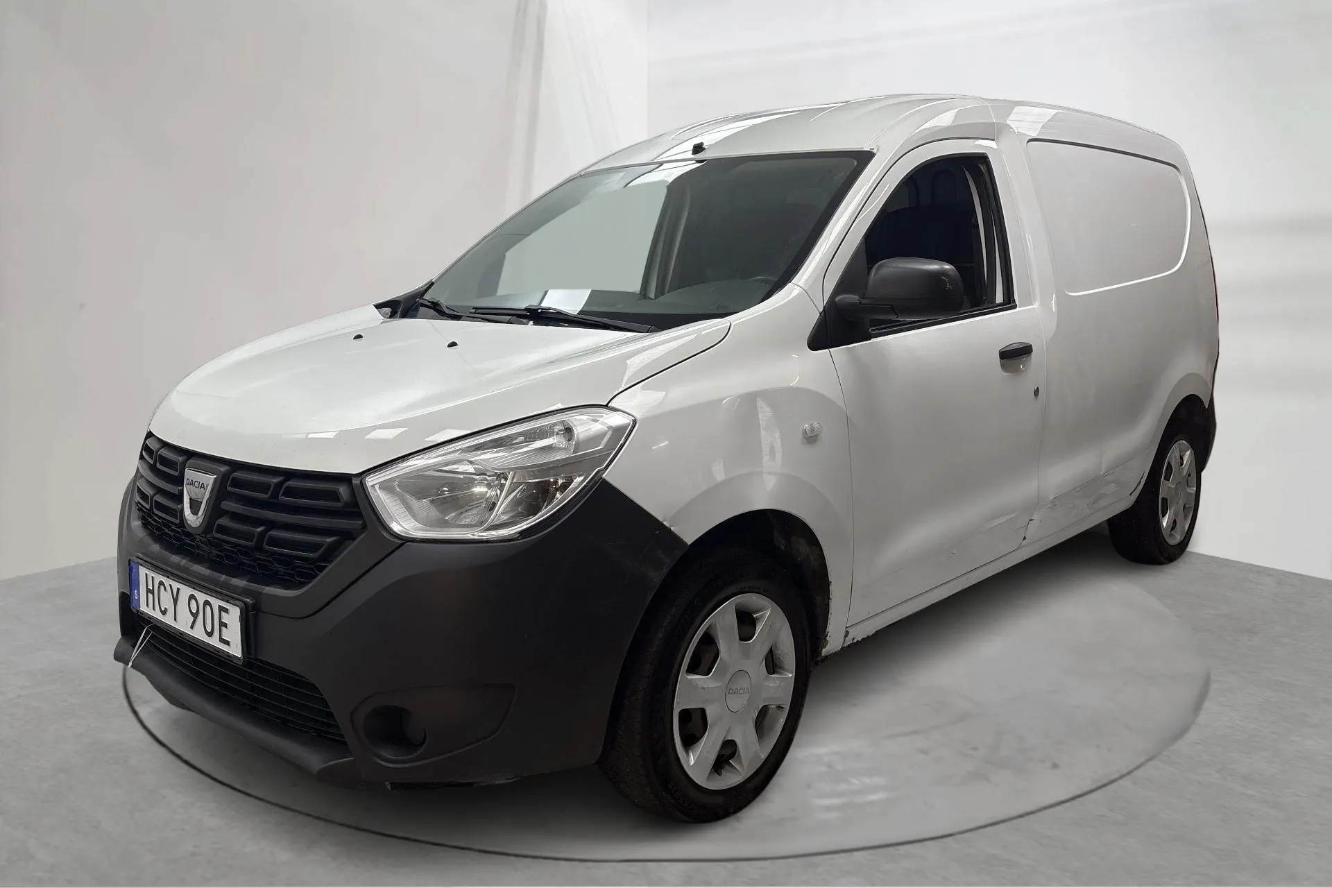 Presentation photo 1 of 10: Dacia Dokker Van 1.6 SCe (100hk) - 170 790 km - Manual - white - 2019