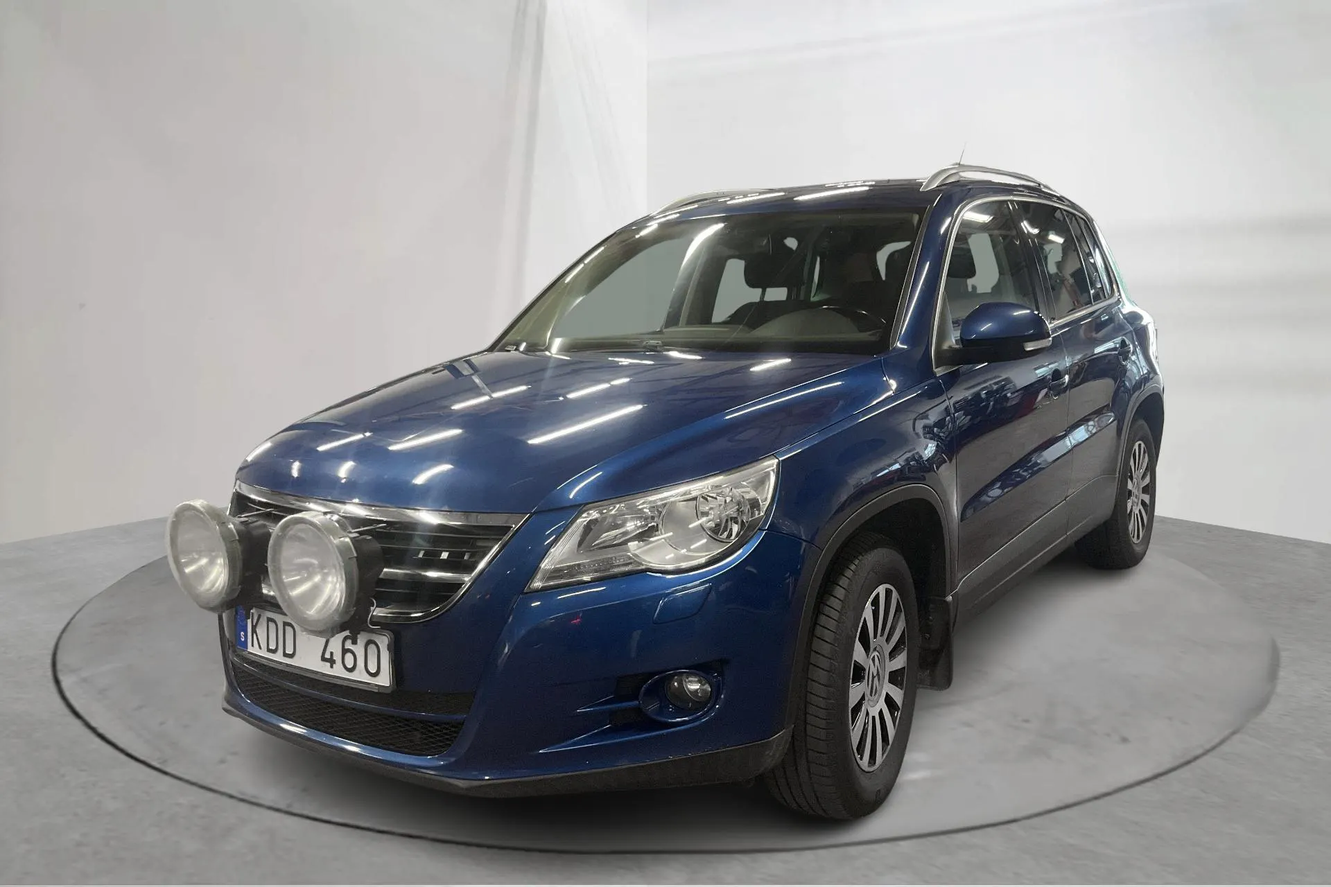 Presentation photo 1 of 13: VW Tiguan 1.4 TSI (150hk) - 232 780 km - Manual - blue - 2010