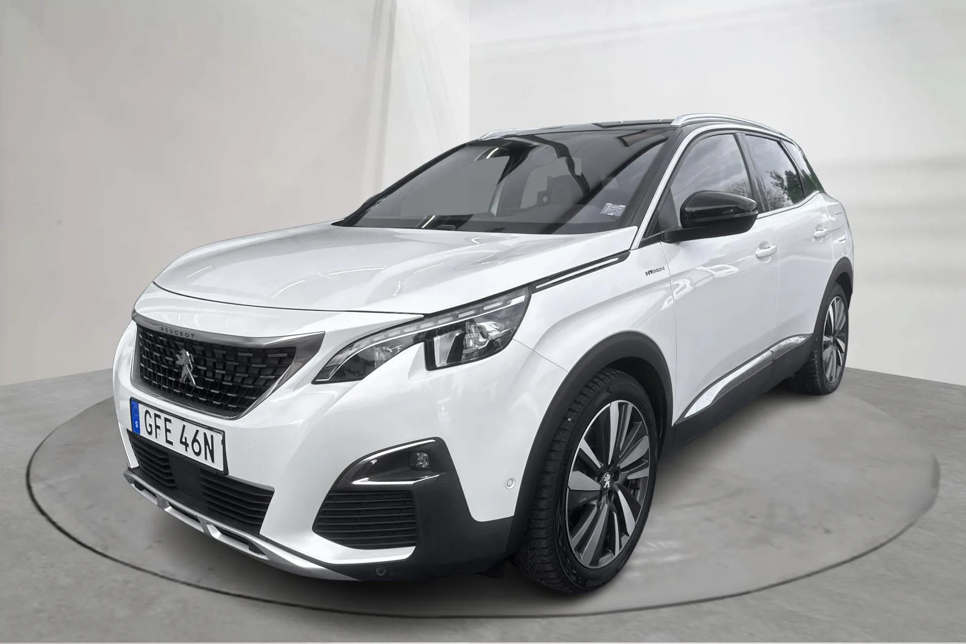 Esitlusfoto 1 aadressil 17: Peugeot 3008 1.6 Plug-in Hybrid 4 (300hk) - 52 070 km - Automaatne - valge - 2020