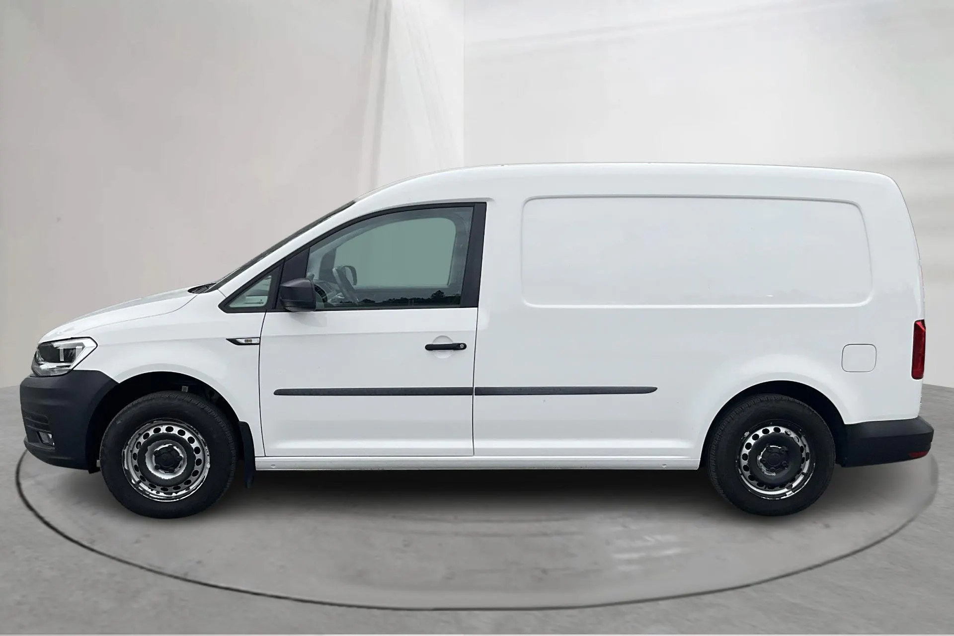 Presentation photo 2 of 14: VW e-Caddy ABT Maxi Skåp (110hk) - 19 230 km - Automatic - white - 2020