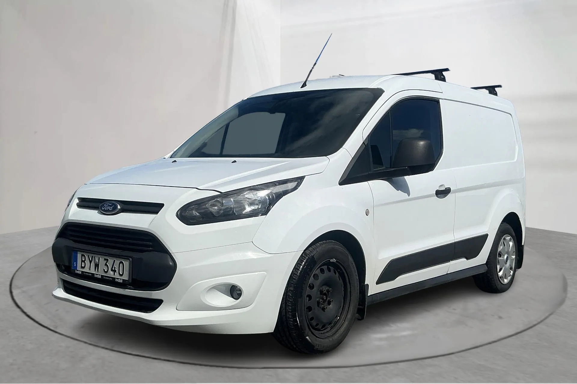 Presentationsfoto 1 av 15: Ford Transit Connect 1.6 TDCi (95hk) - 14 114 mil - Manuell - vit - 2015
