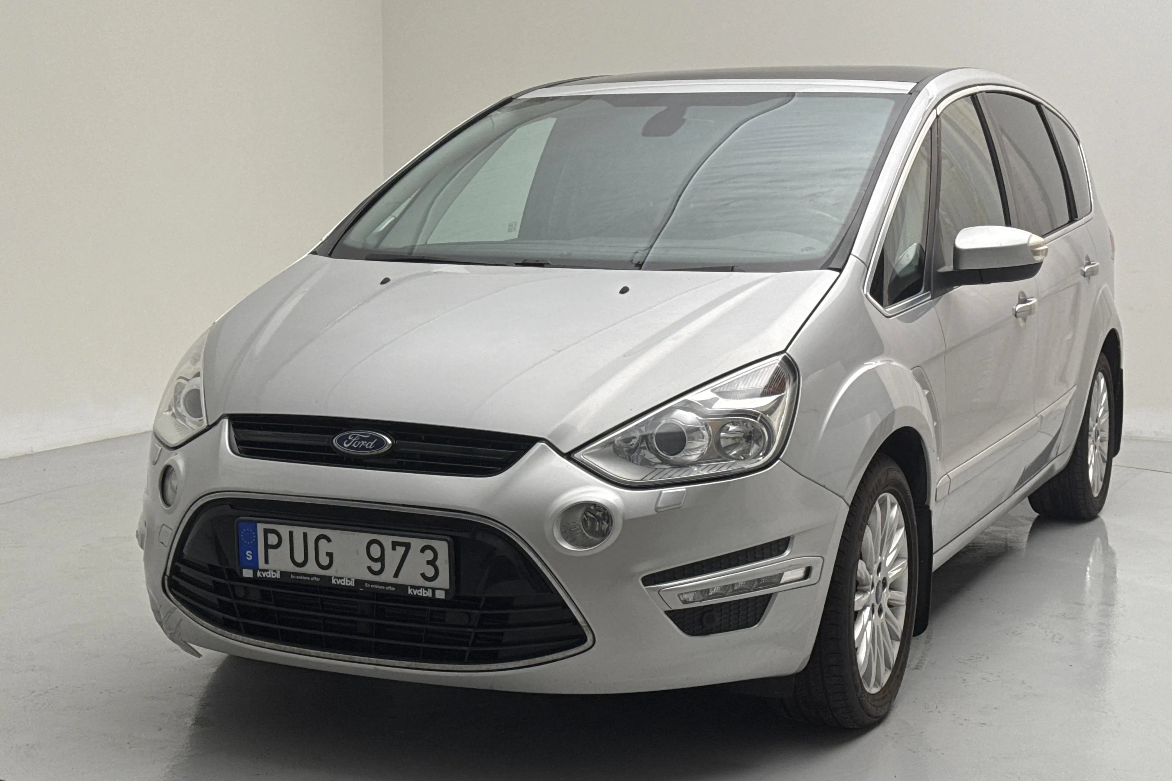 Presentation photo 1 of 16: Ford S-MAX 2.0 Duratorq TDCi (140hk) - 206 670 km - Automatic - gray - 2013