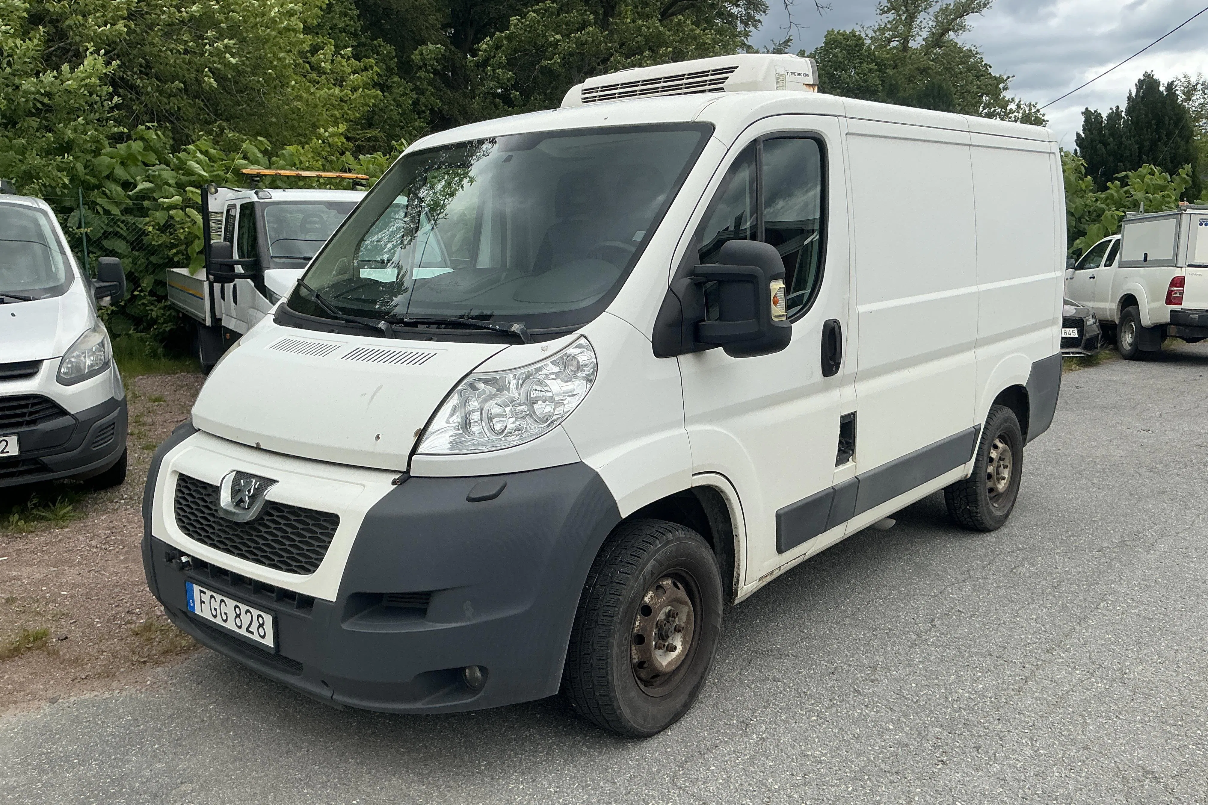 Presentation photo 1 of 12: Peugeot Boxer 2.2 HDI Skåp Kylbil (130hk) - 281 850 km - Manual - white - 2013