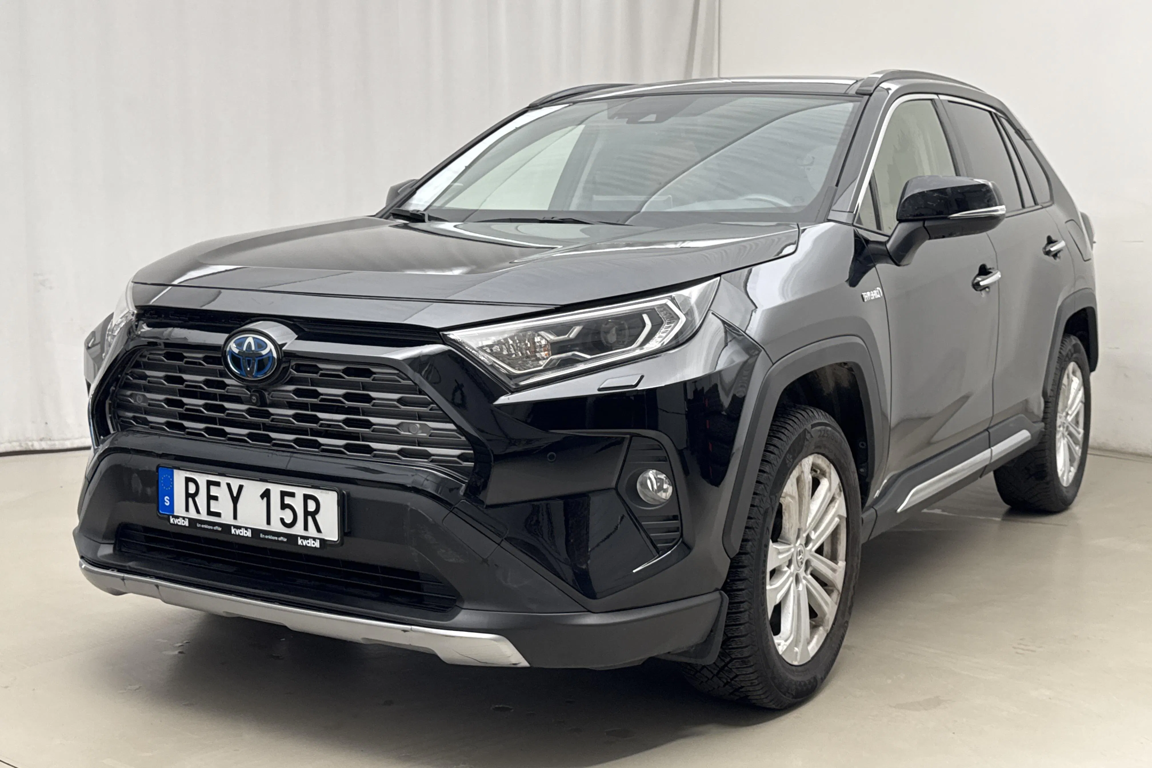 Presentation photo 1 of 19: Toyota RAV4 2.5 HSD AWD (222hk) - 105 080 km - Automatic - black - 2019