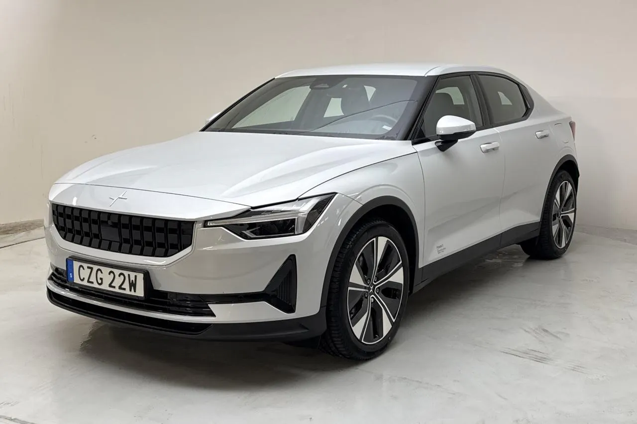 Presentationsfoto 1 av 16: Polestar 2 Standard range Single motor (231hk) - 4 761 mil - Automat - silver - 2023