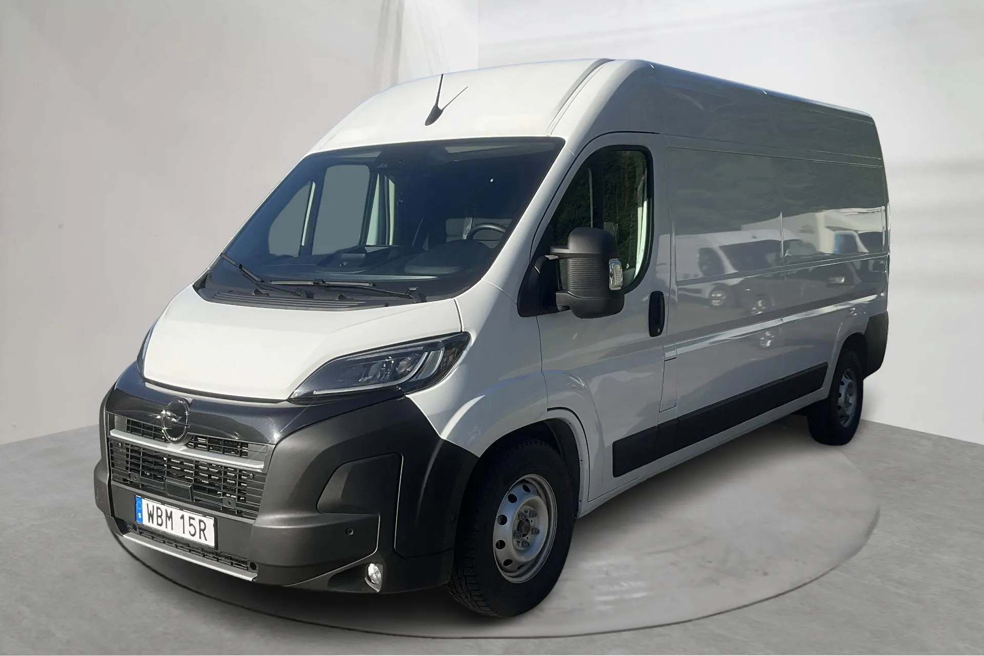 Presentation photo 1 of 17: Opel Movano 2.2 CDTI Skåp (180hk) - 7 430 km - Automatic - white - 2024
