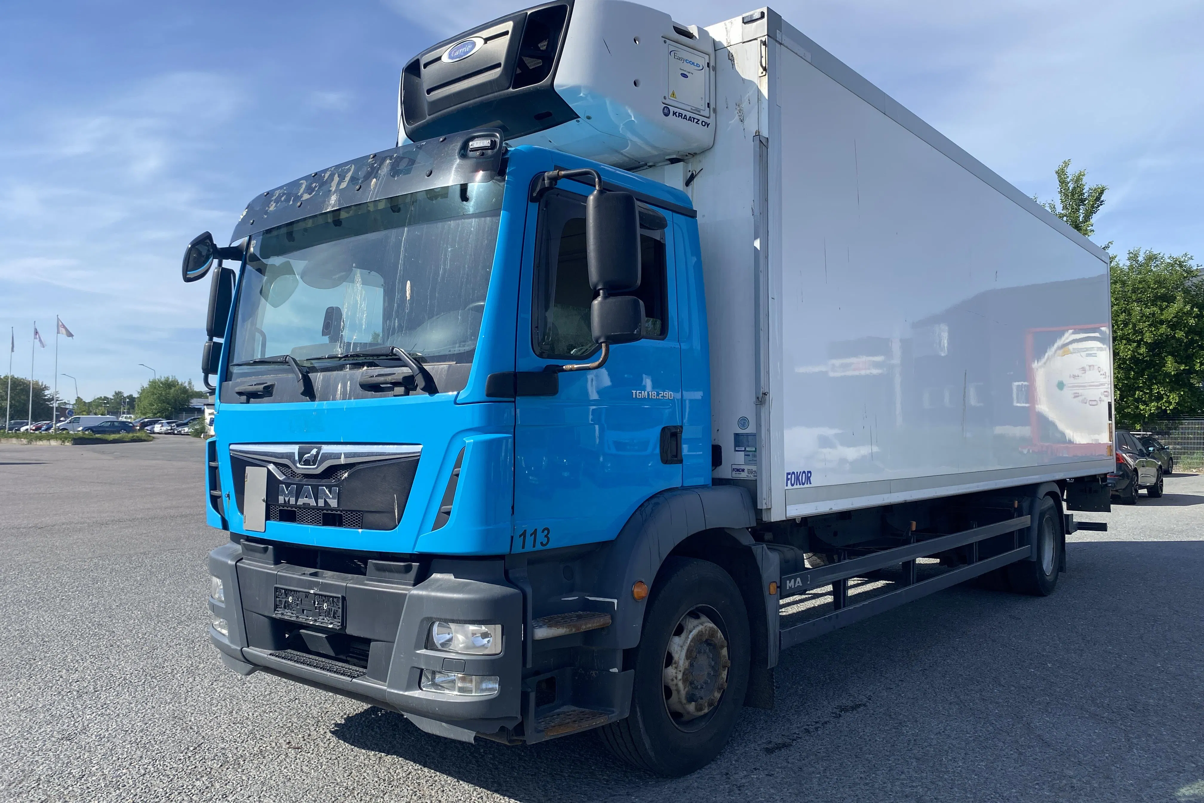 Presentationsfoto 1 av 46: MAN 3870 - 572 406 km - Automat - blå - 2019