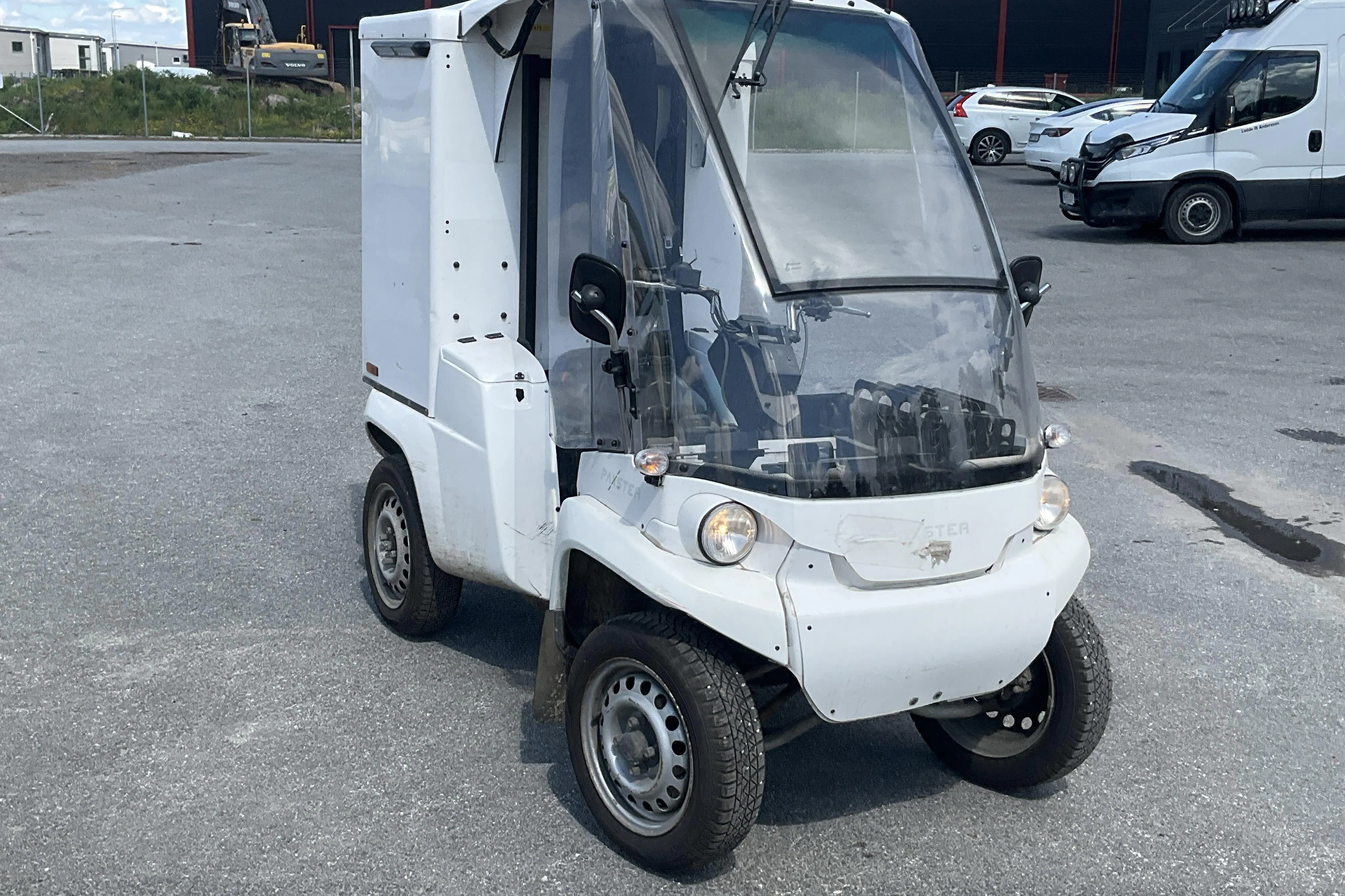 Presentation photo 2 of 13: PAXSTER EDV 1601 - 37 530 km - Automatic - white - 2018
