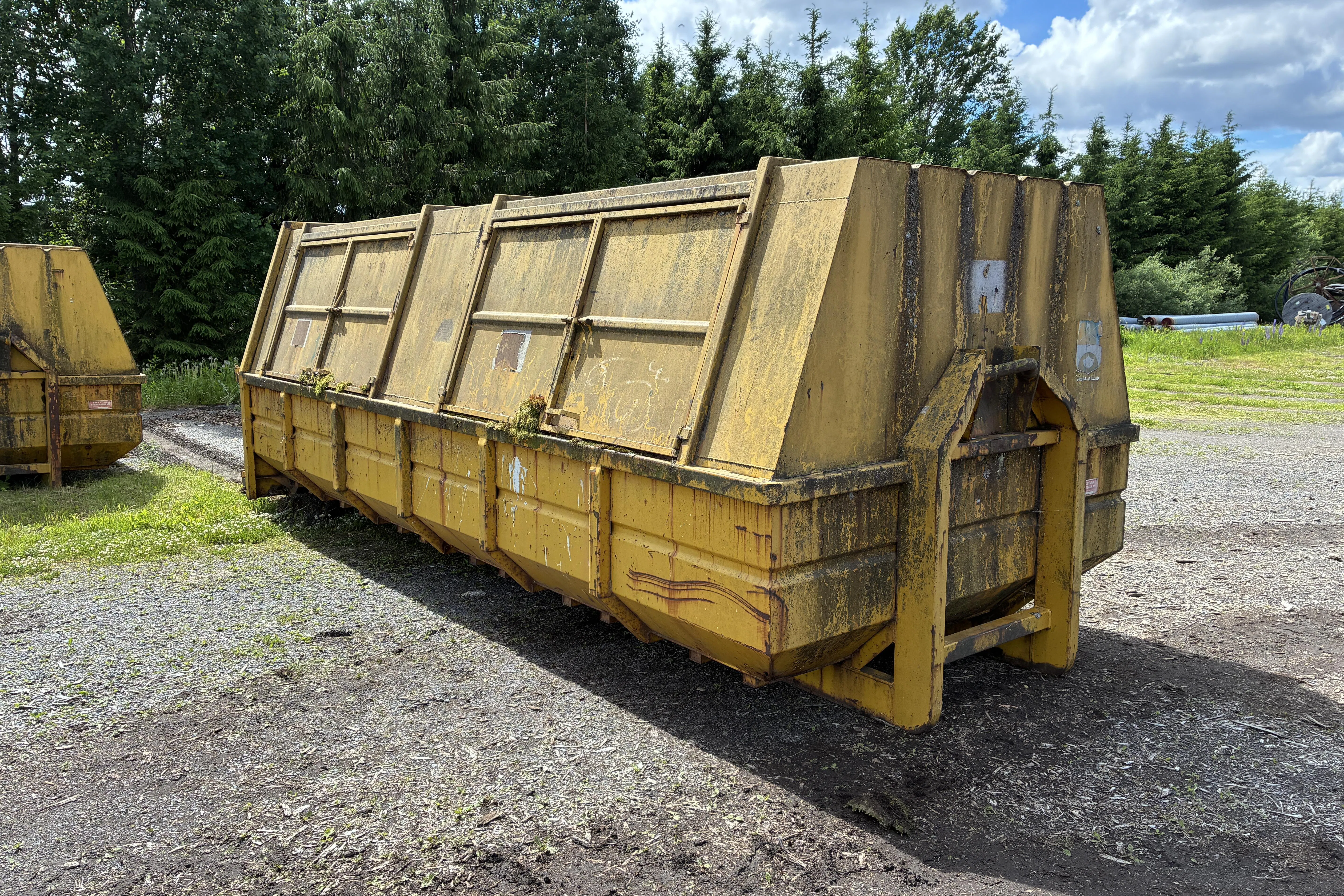 Presentation photo 2 of 11: Container på lastväxlarram - 0 km