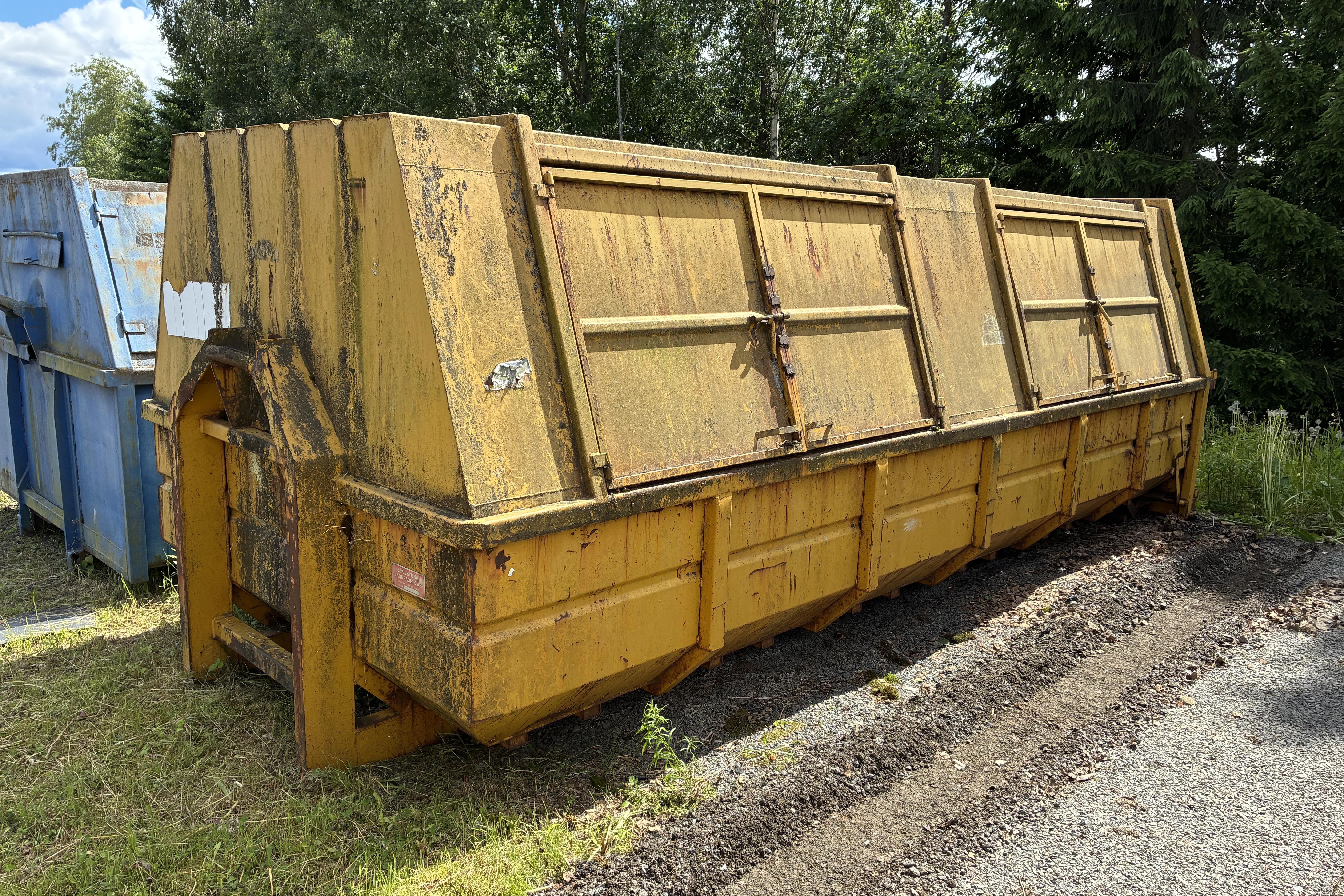 Presentationsfoto 1 av 4: Container på lastväxlarram - 0 km