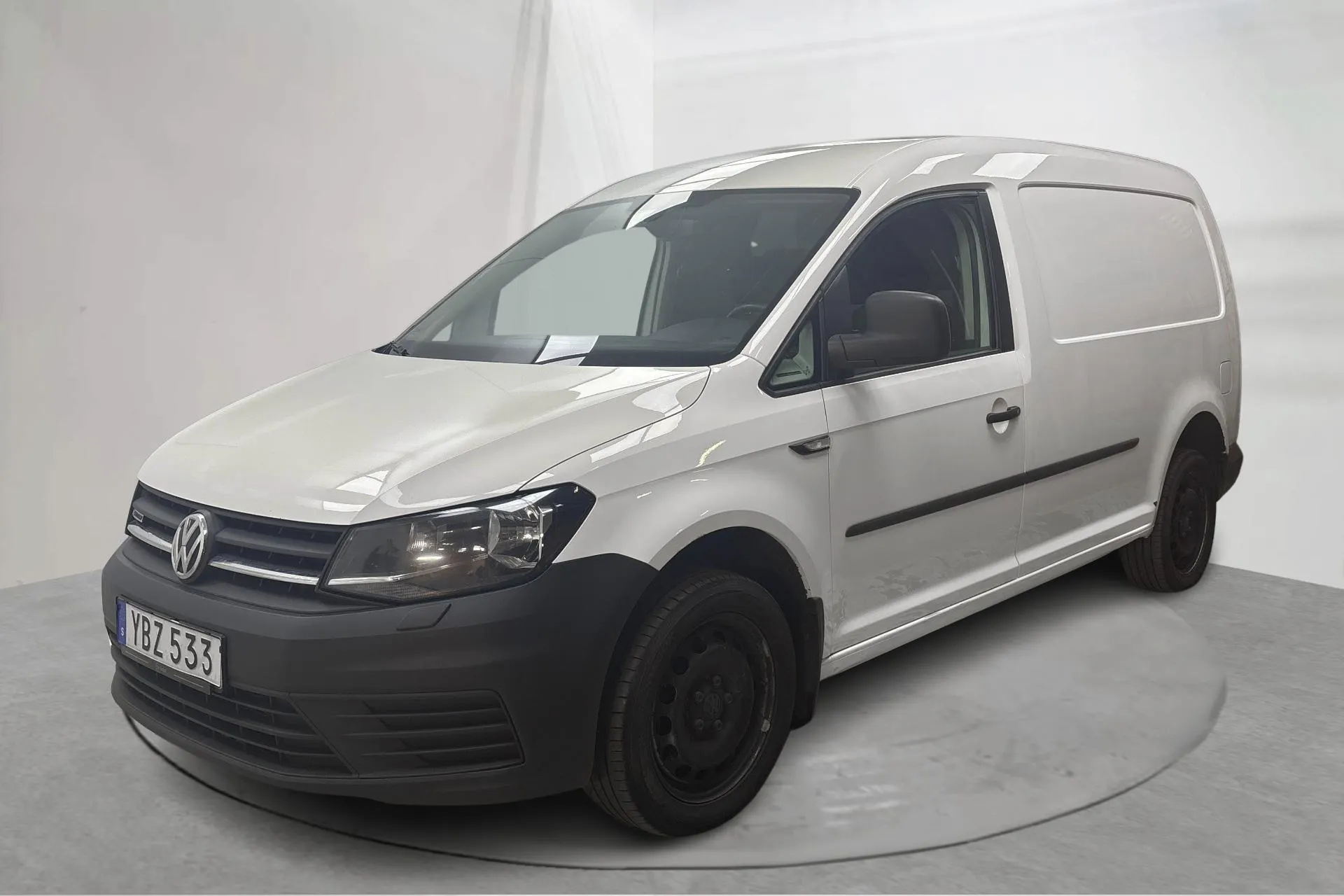 Presentationsfoto 1 av 15: VW Caddy 2.0 TDI Maxi Skåp 4MOTION (150hk) - 20 840 mil - Automat - vit - 2016