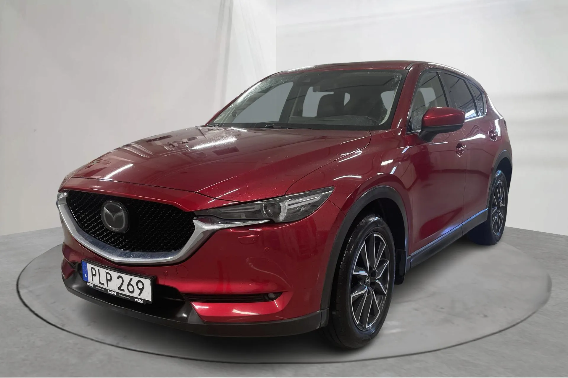 Presentation photo 1 of 19: Mazda CX-5 2.2 DE AWD (175hk) - 157 880 km - Automatic - red - 2017