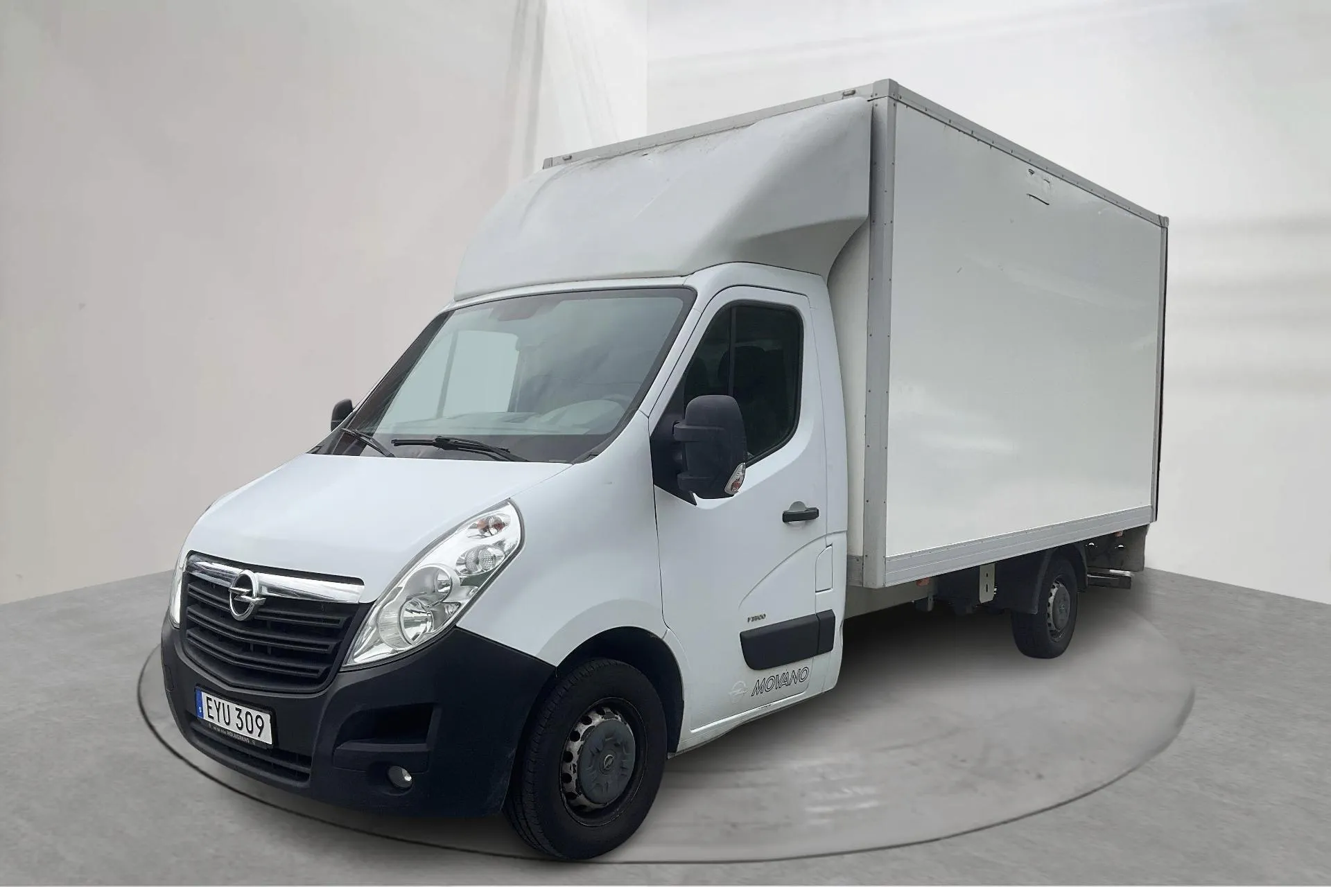 Presentation photo 1 of 13: Opel Movano 2.3 CDTI 2WD Volymskåp (163hk) - 244 950 km - Manual - white - 2016