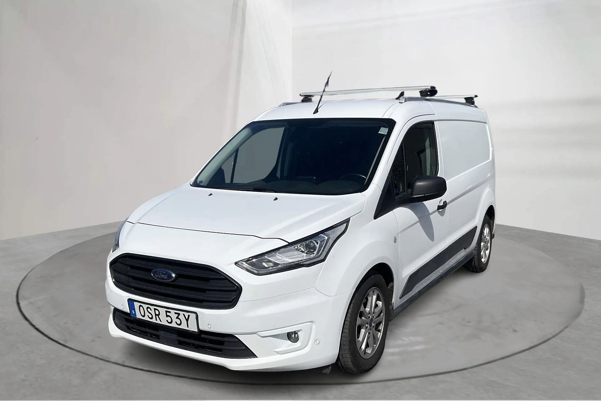 Presentationsfoto 1 av 14: Ford Transit Connect 1.5 EcoBlue (100hk) - 6 787 mil - Automat - vit - 2021