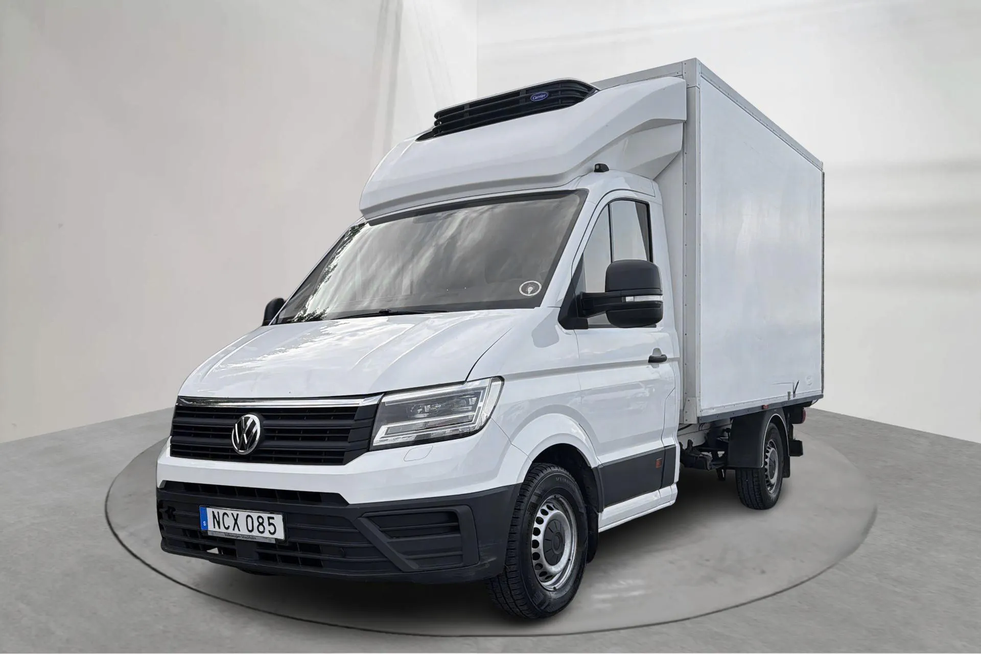 Presentation photo 1 of 14: VW Crafter 35 2.0 TDI Volymskåp (177hk) - 228 660 km - Automatic - white - 2018