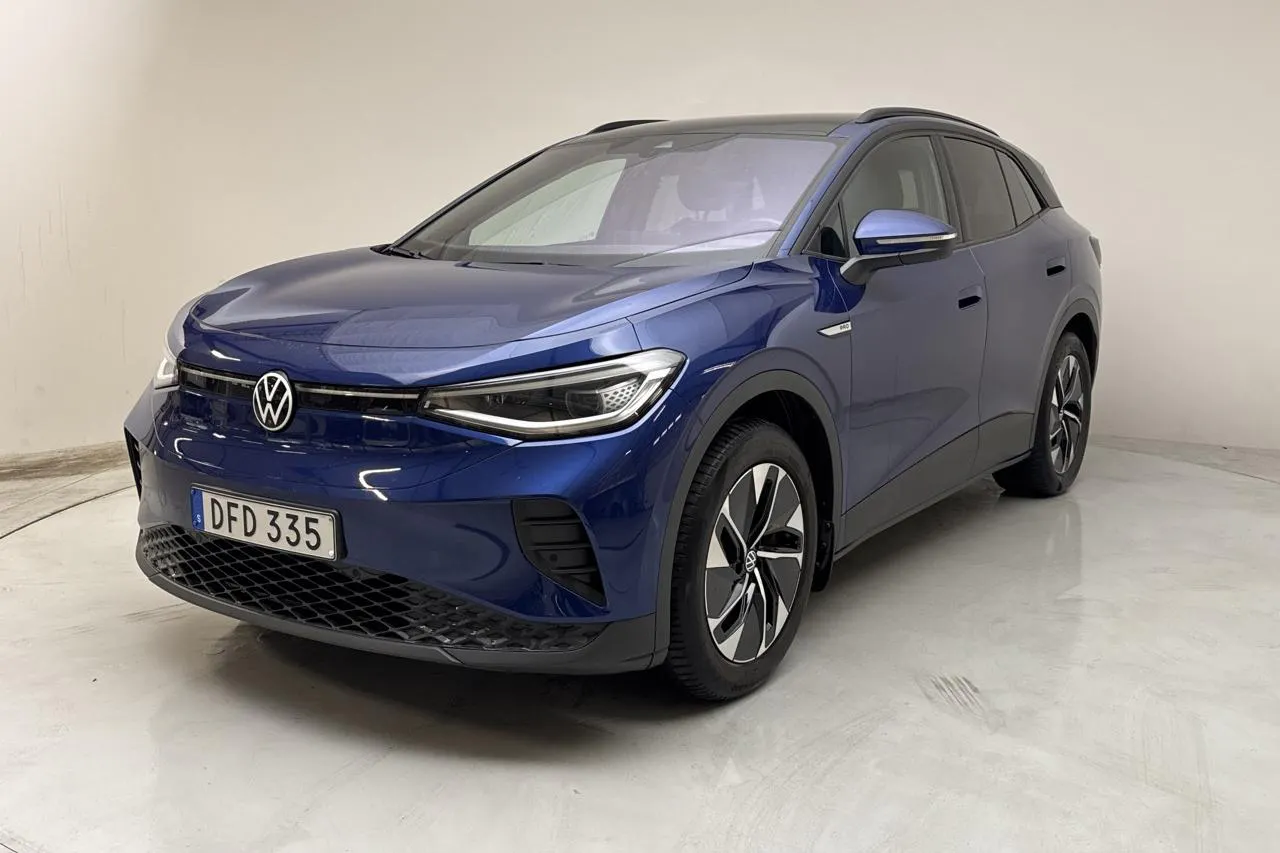 Presentation photo 1 of 19: VW ID.4 77kWh (204hk) - 80 830 km - Automatic - blue - 2022