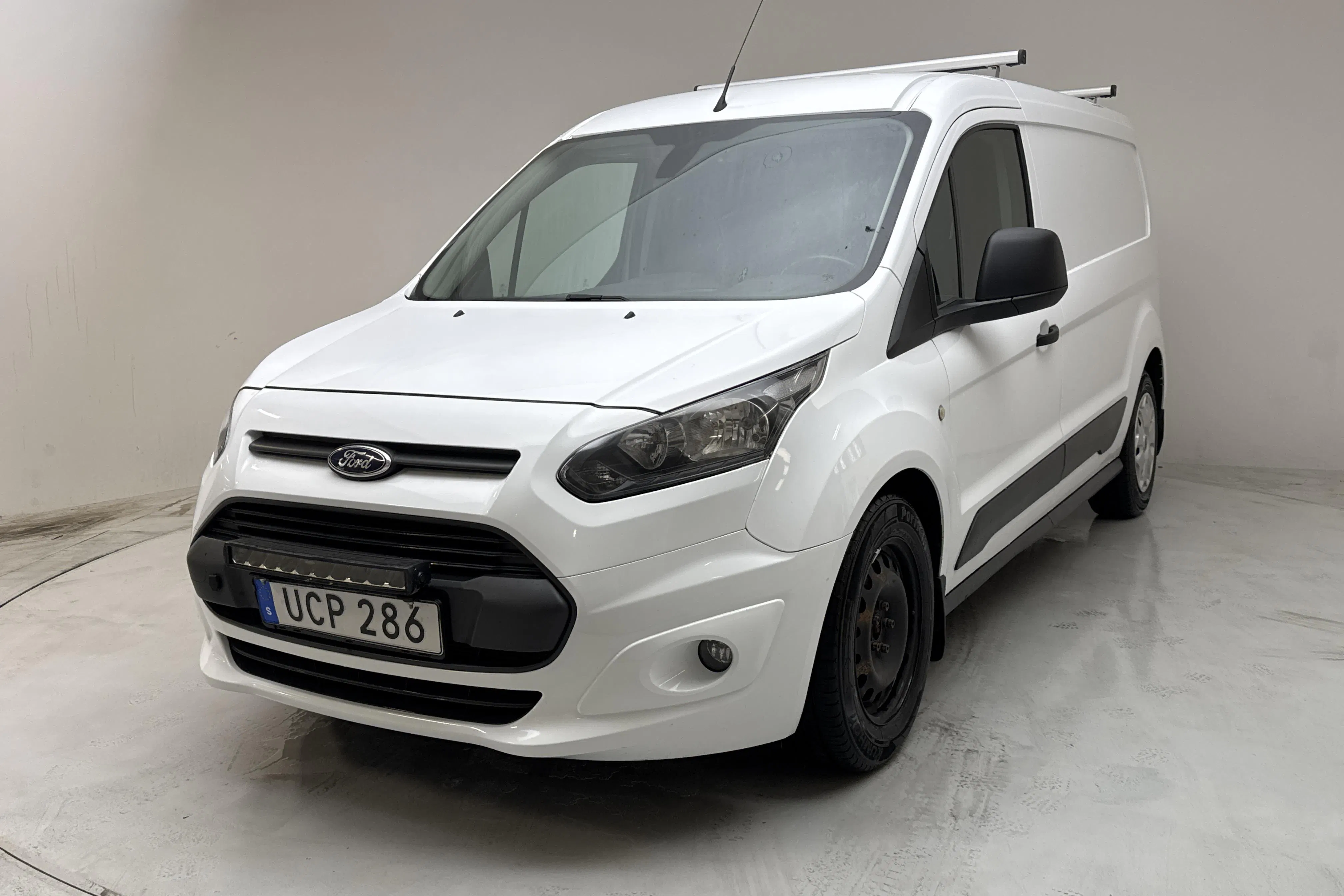 Presentation photo 1 of 17: Ford Transit Connect 1.6 TDCi (95hk) - 126 700 km - Manual - white - 2016
