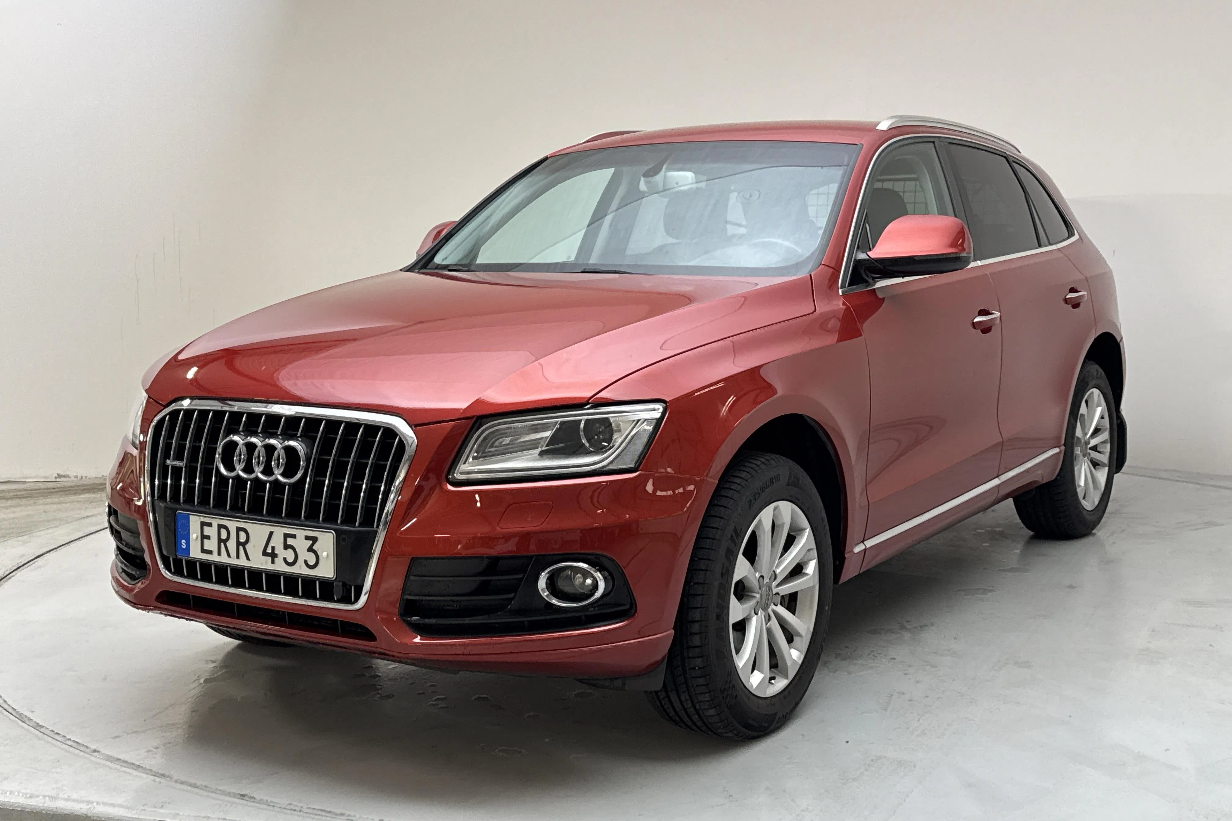 Presentation photo 1 of 15: Audi Q5 2.0 TDI clean diesel quattro (190hk) - 181 080 km - Automatic - red - 2015