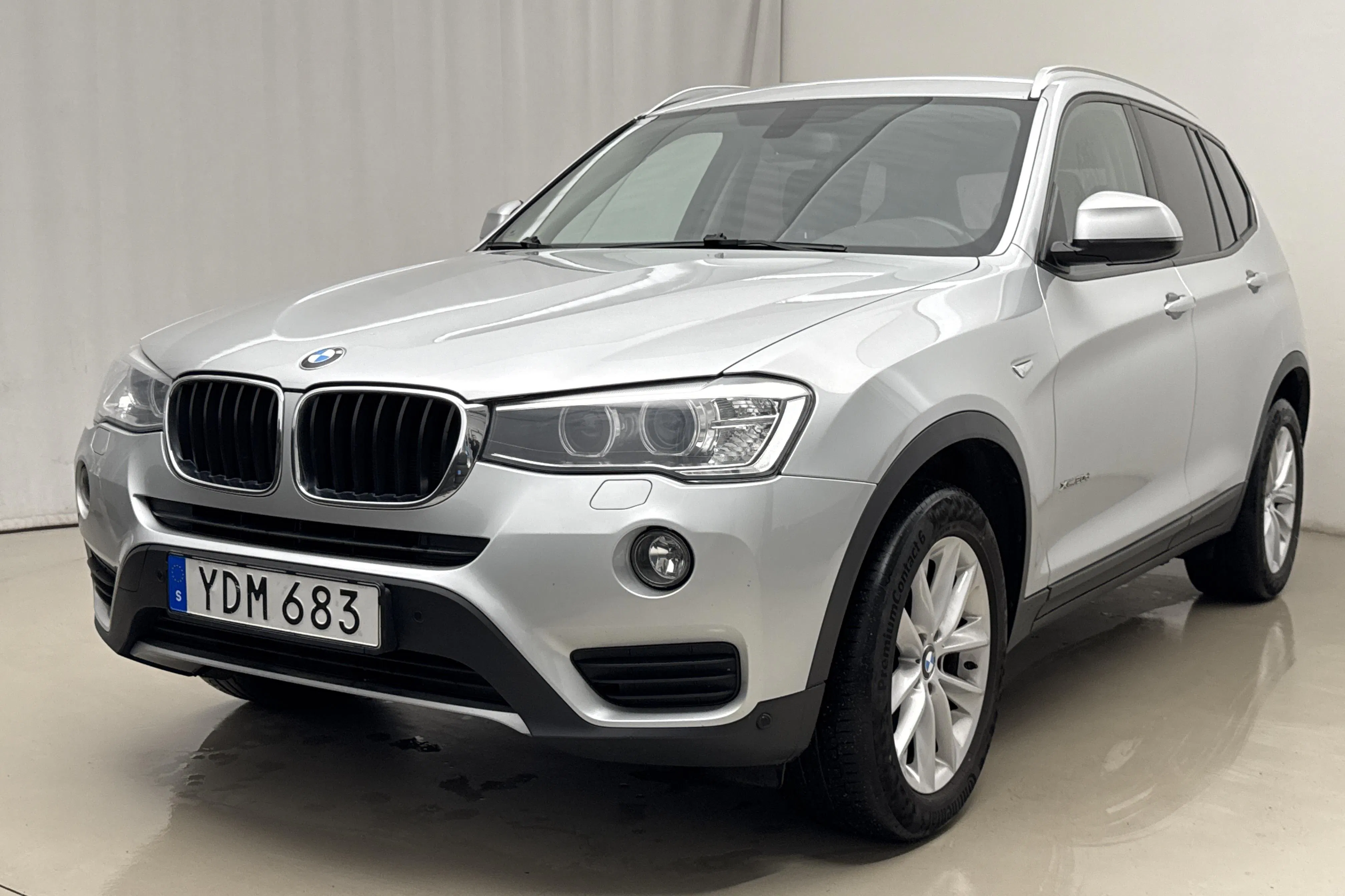 Presentation photo 1 of 15: BMW X3 xDrive20d, F25 (190hk) - 153 760 km - Automatic - silver - 2016