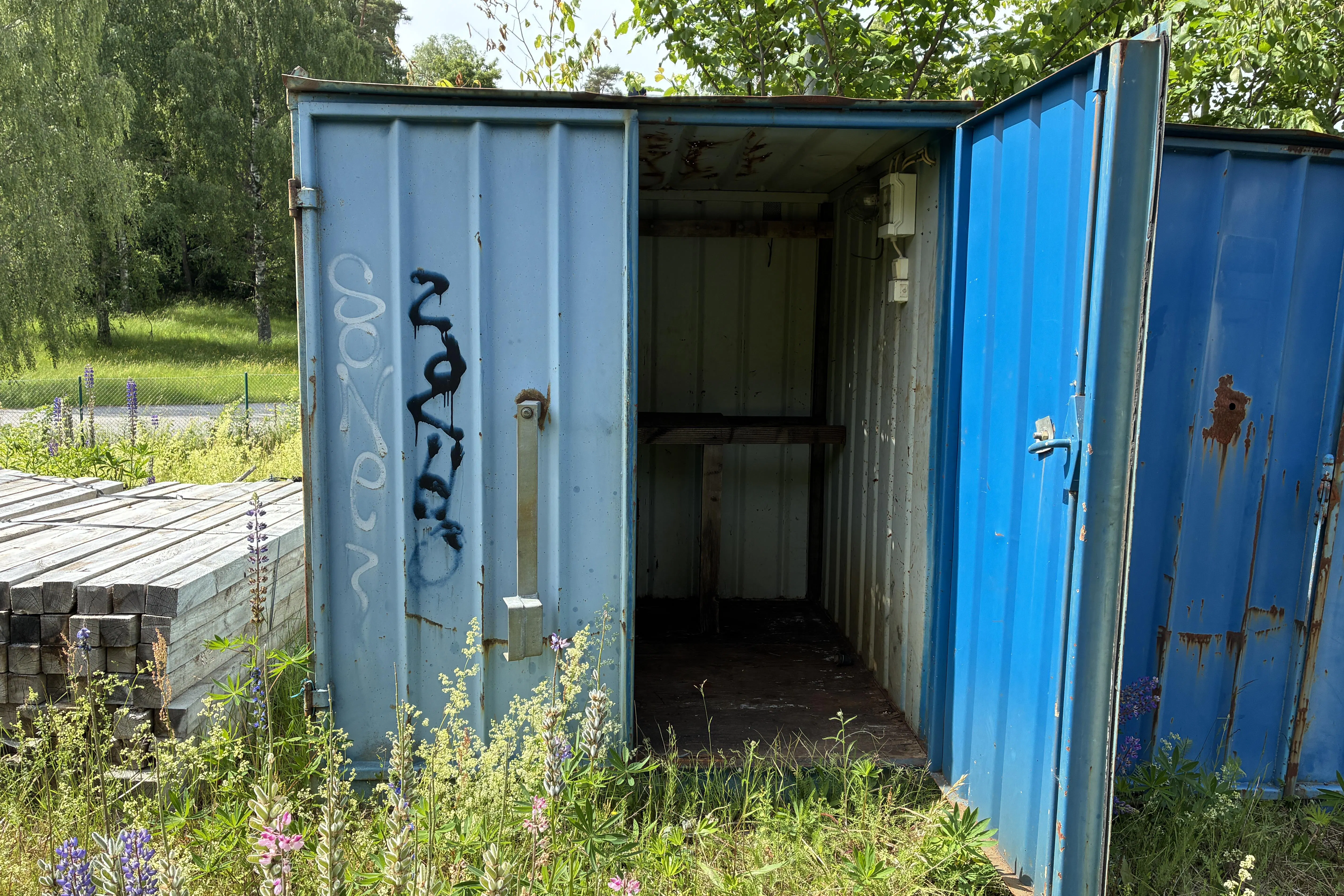 Presentationsfoto 2 av 6: x Förrådscontainer - 0 km