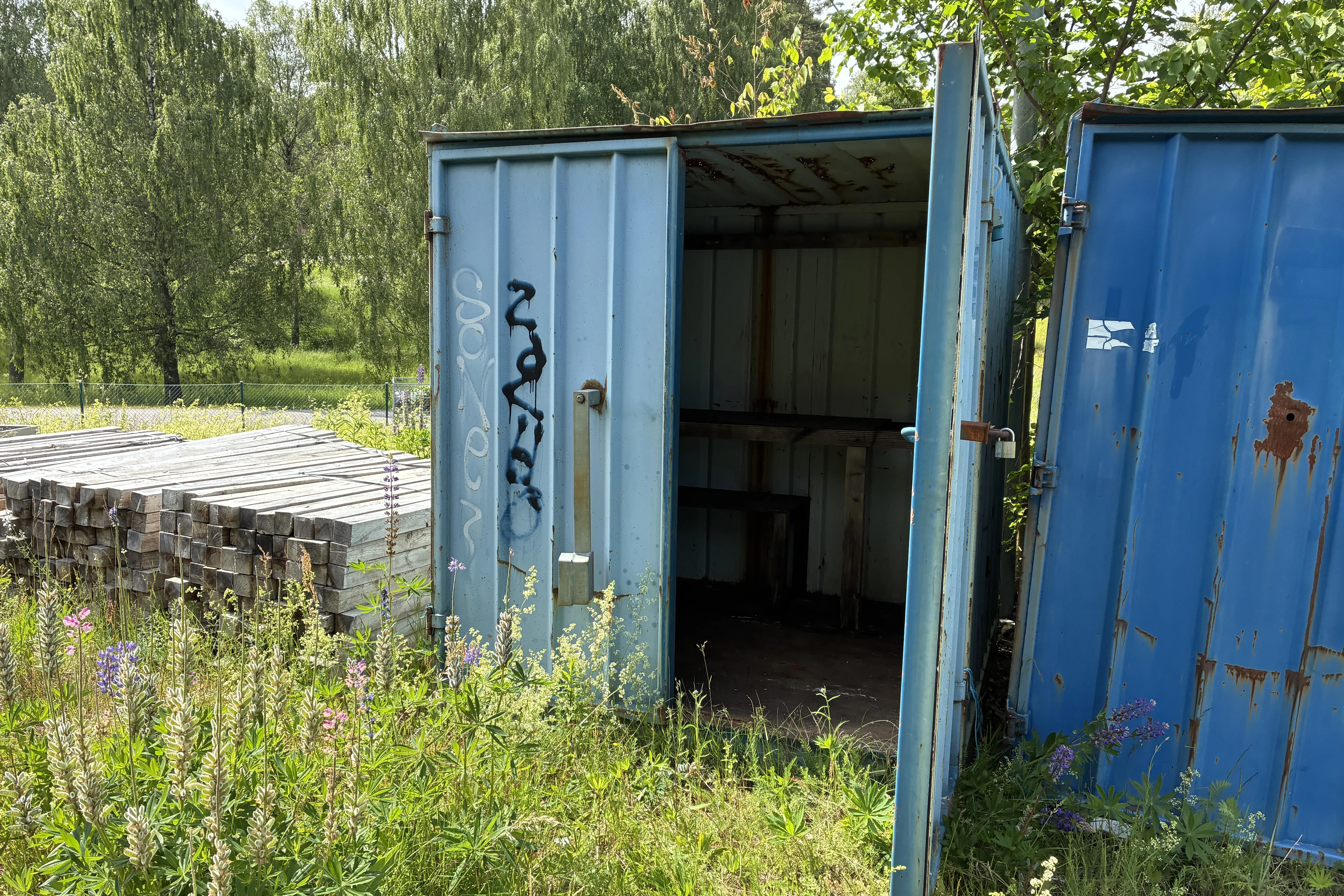 Presentationsfoto 1 av 6: x Förrådscontainer - 0 km