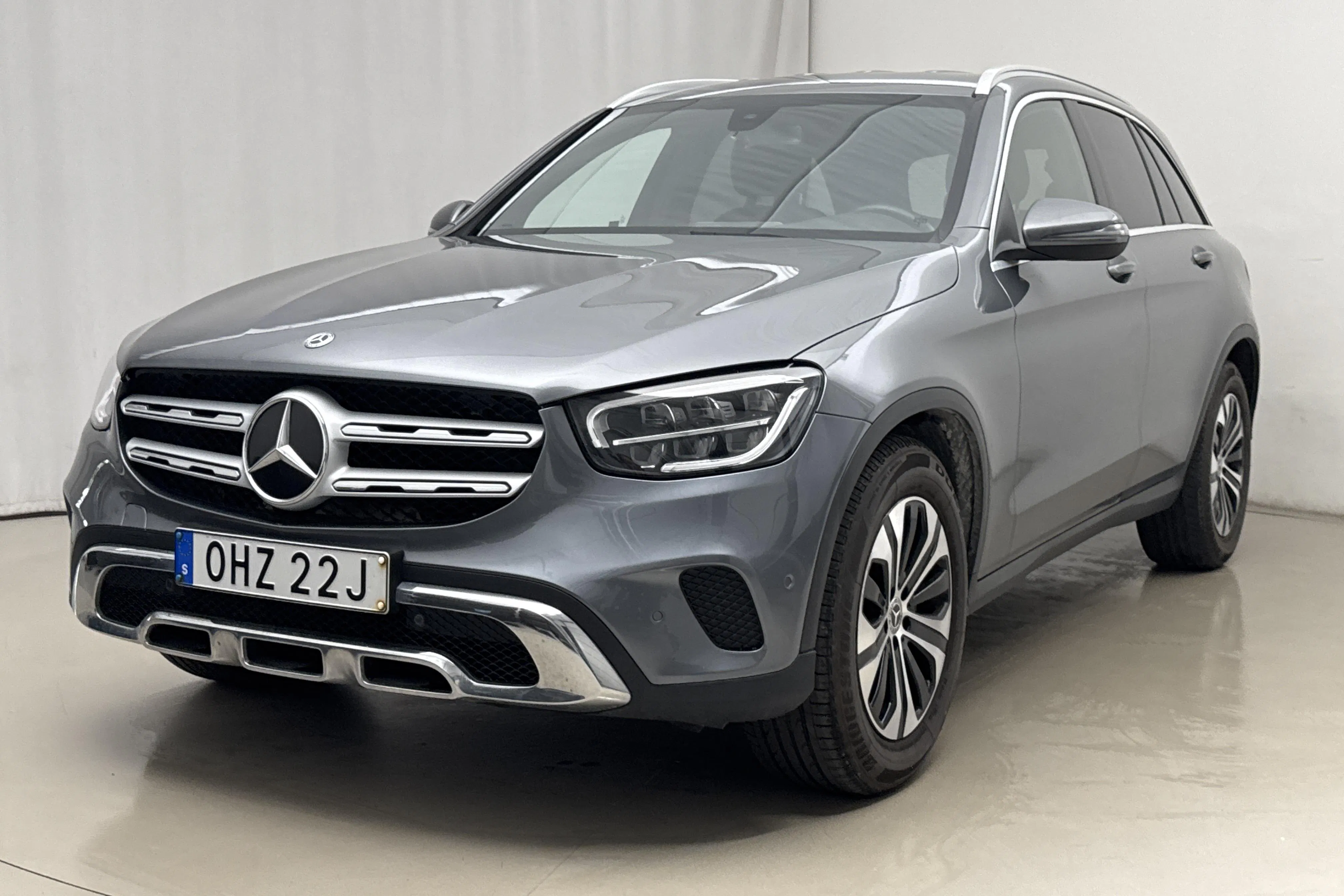 Presentationsfoto 1 av 17: Mercedes GLC 200 d 4MATIC X253 (163hk) - 9 008 mil - Automat - grå - 2020