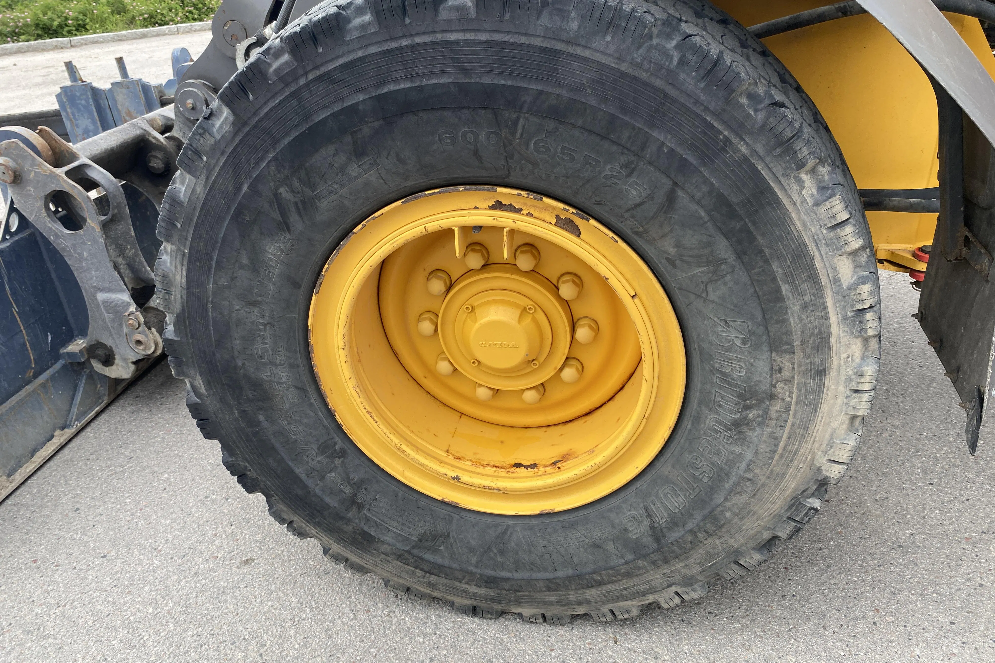 Presentationsfoto 47 av 47: VOLVO L60H hjullastare - 0 km - Automat - gul - 2019