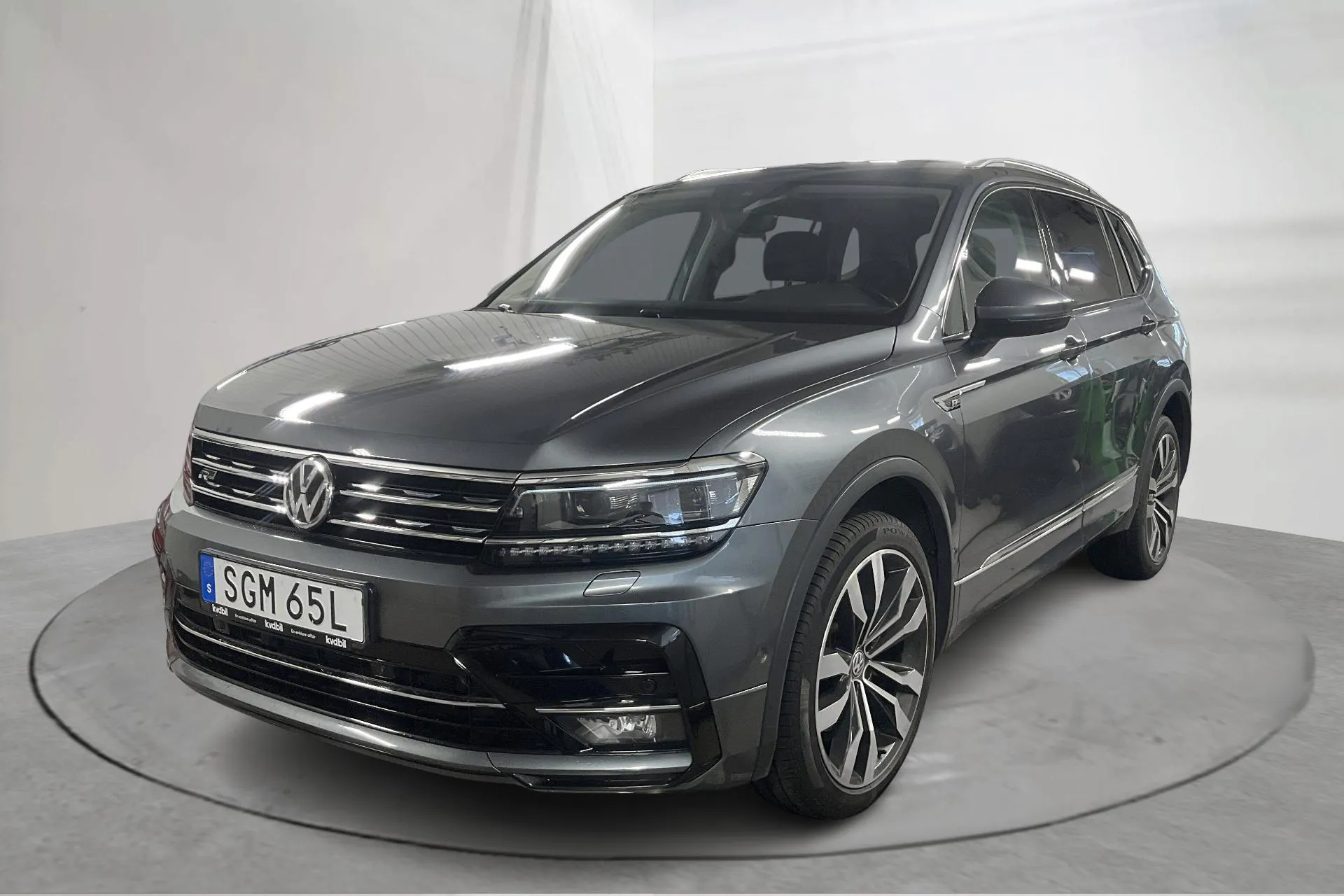 Presentation photo 1 of 17: VW Tiguan Allspace 2.0 TDI 4MOTION (190hk) - 109 910 km - Automatic - gray - 2019
