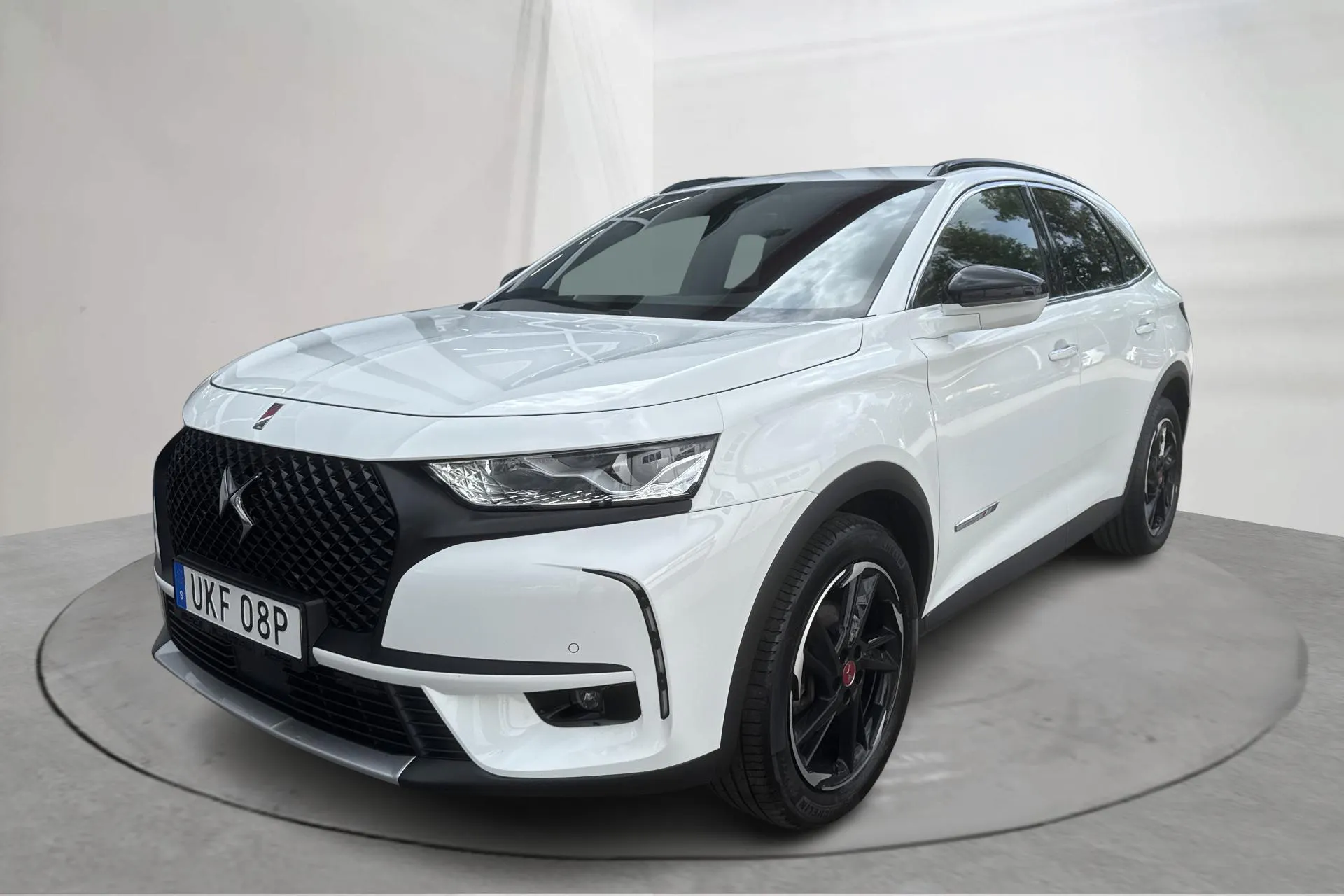 Presentation photo 1 of 17: DS DS7 Crossback PureTech (180hk) - 44 520 km - Automatic - white - 2022
