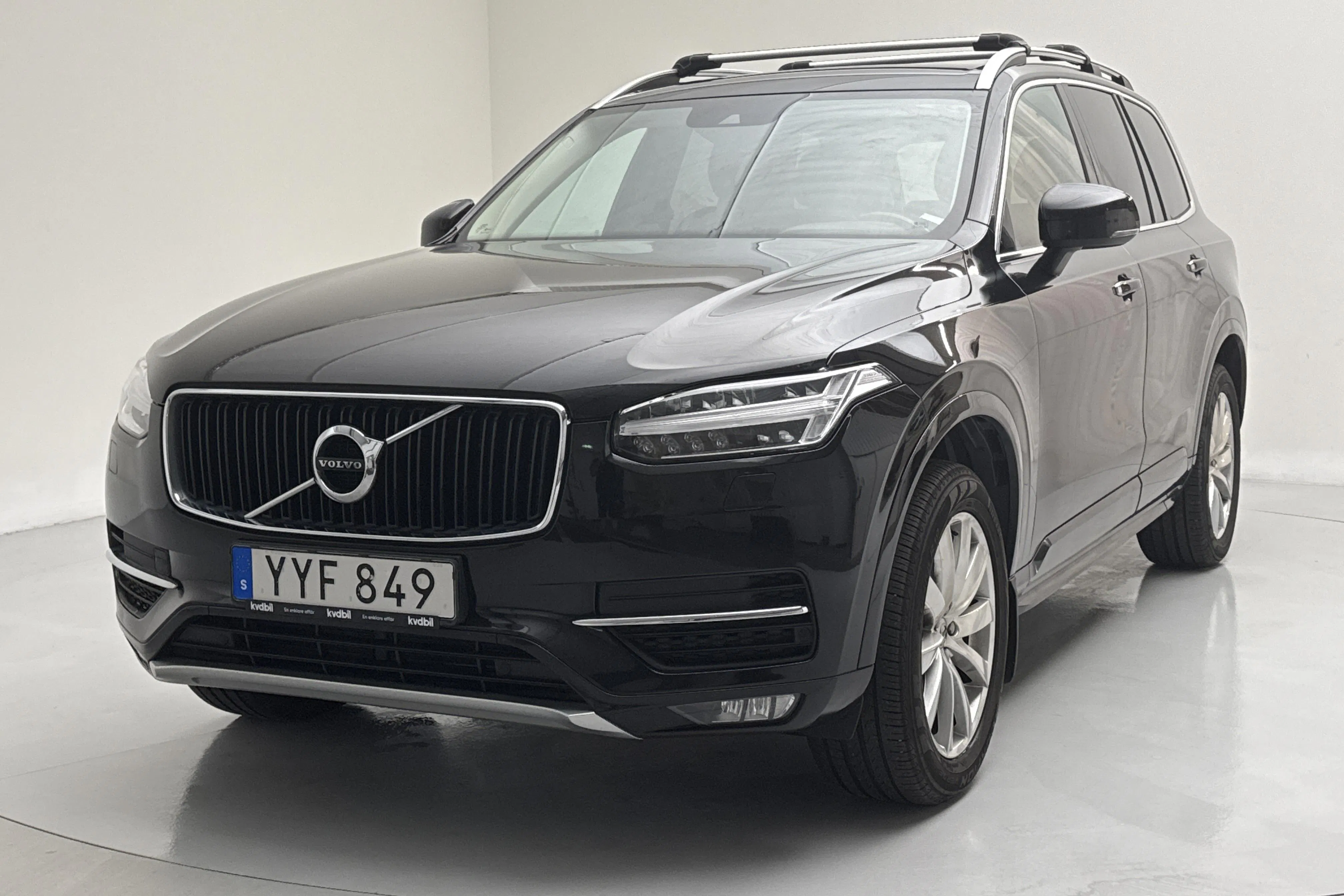Presentation photo 1 of 18: Volvo XC90 T5 AWD (250hk) - 182 760 km - Automatic - black - 2019