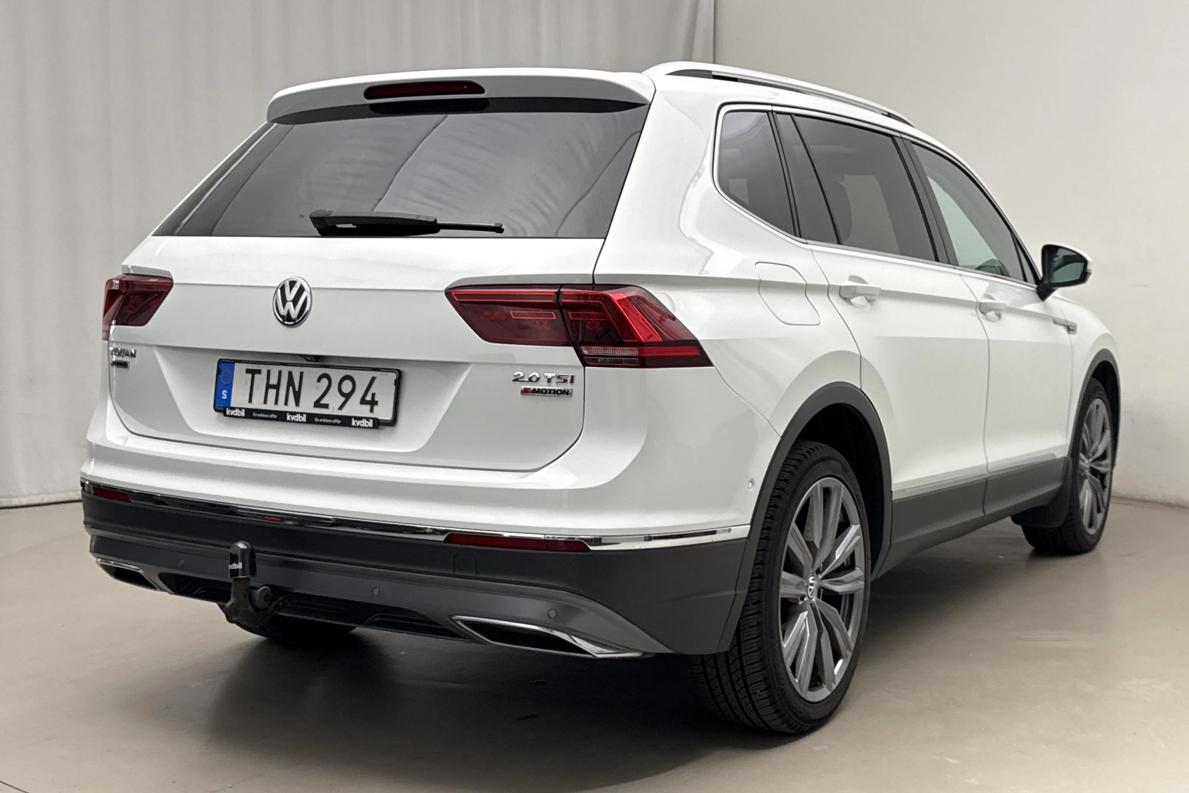 Presentation photo 2 of 29: VW Tiguan Allspace 2.0 TSI 4MOTION (220hk) - 164 160 km - Automatic - white - 2018