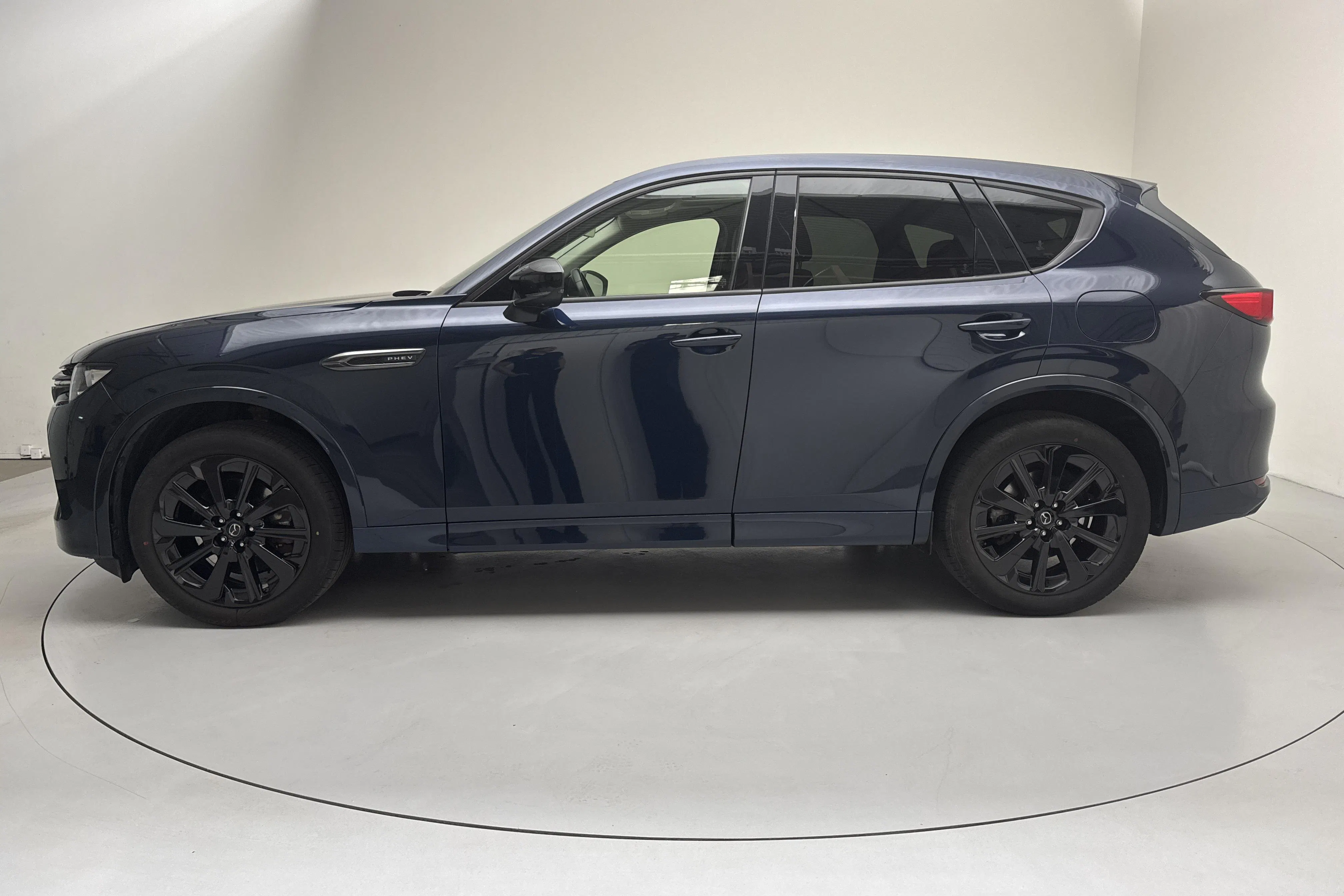 Presentation photo 2 of 21: Mazda CX-60 e-Skyactiv PHEV AWD (327hk) - 53 370 km - Automatic - blue - 2023