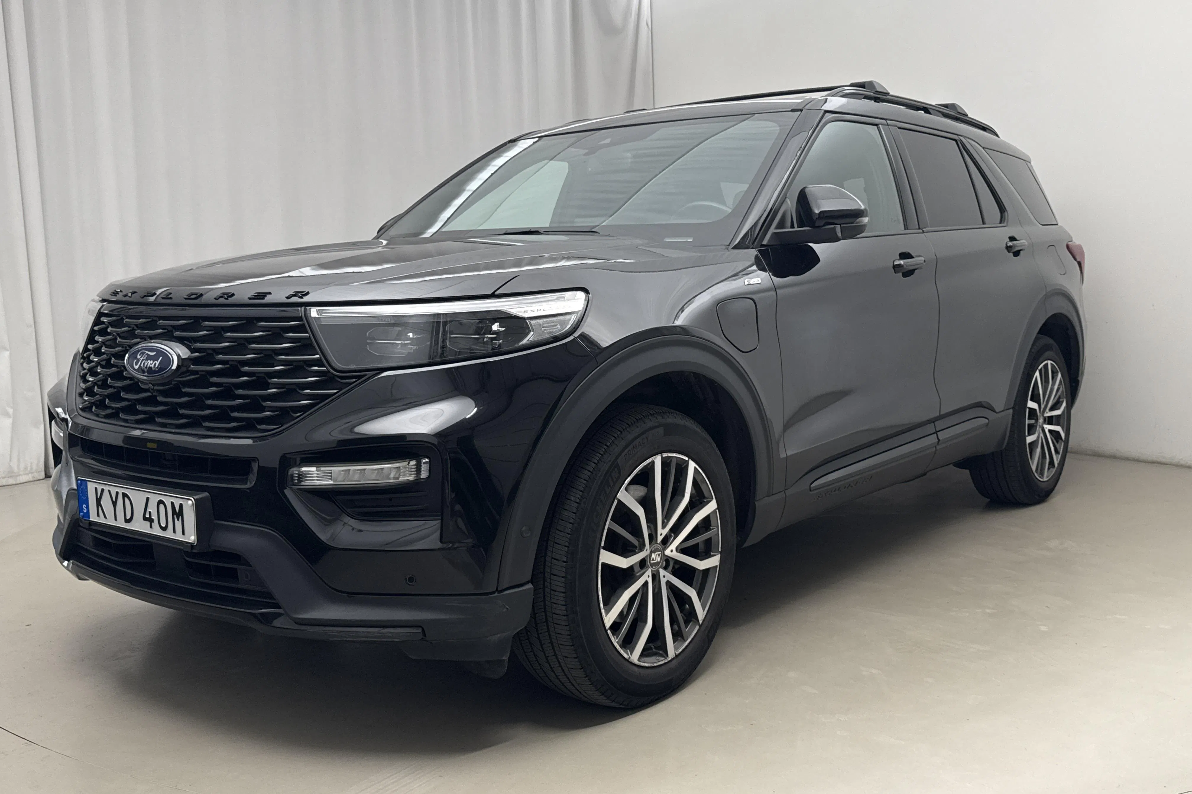 Esittelykuva 1 osoitteesta 21: Ford Explorer 3.0T EcoBoost (457hk) - 82 820 km - Automaattinen - musta - 2020