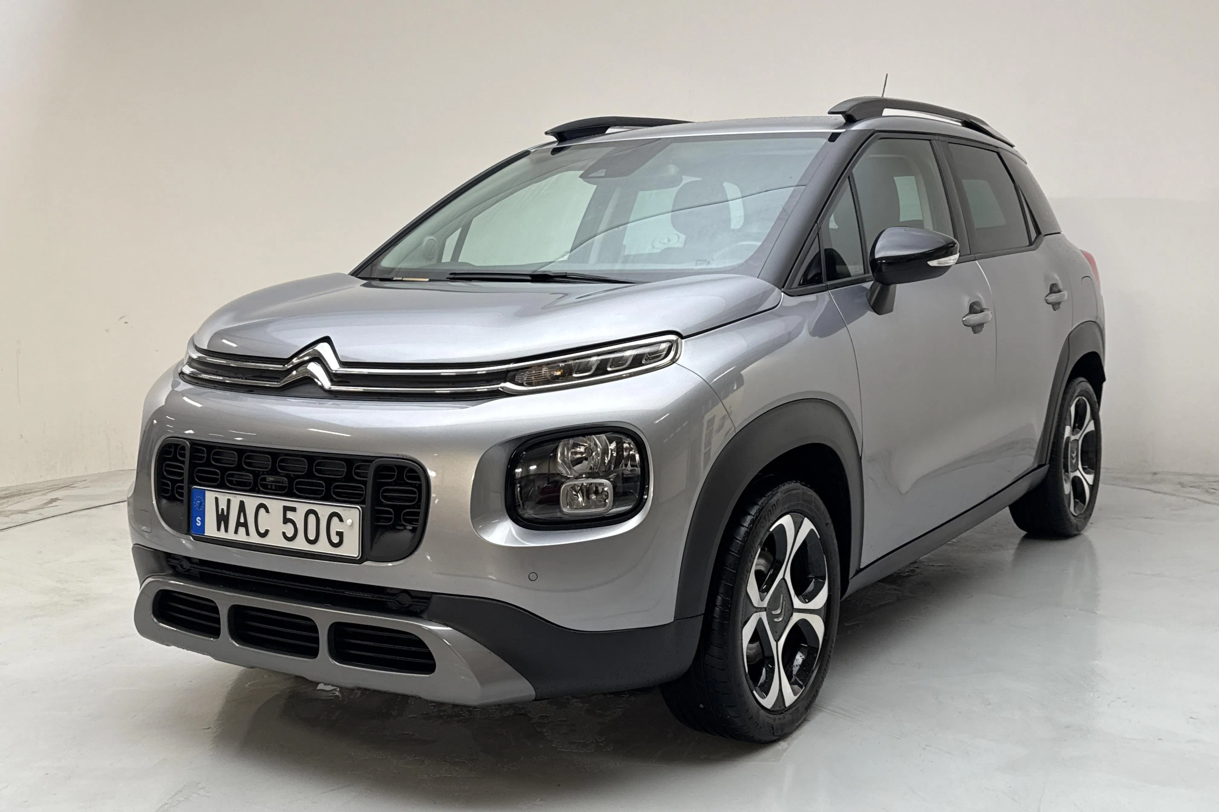 Presentation photo 1 of 14: Citroën C3 Aircross PureTech (130hk) - 61 910 km - Automatic - gray - 2020