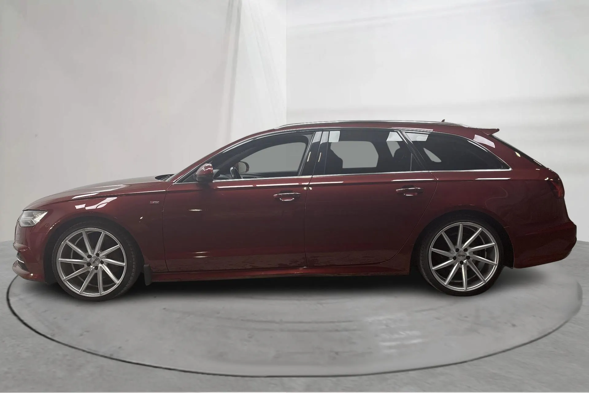 Presentation photo 2 of 16: Audi A6 2.0 TDI Avant quattro (190hk) - 21 850 Scandinavian mile - Automatic - red - 2018