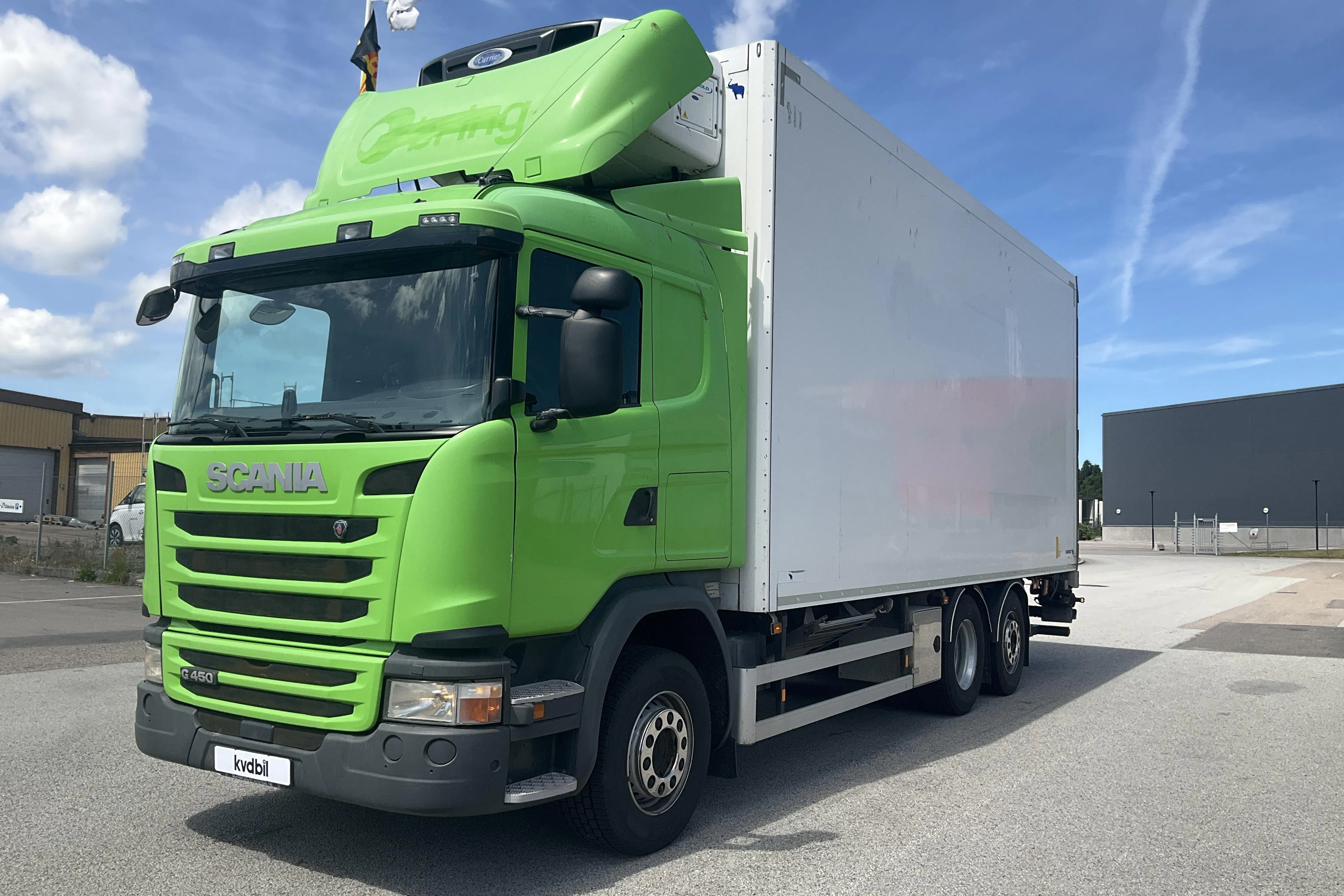 Presentationsfoto 1 av 54: SCANIA G450LB6X2*4MNB SCANIA G450LB6X2*4MNB - 687 207 km - Automat - grön - 2016