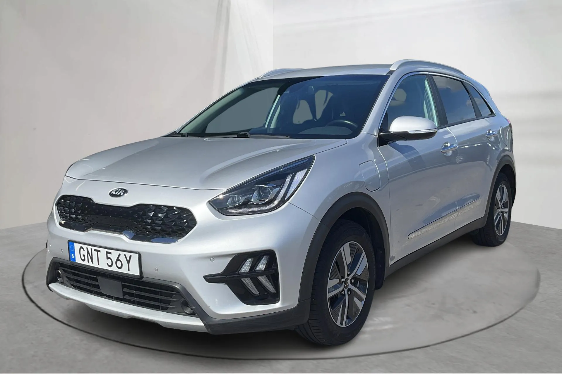 Presentation photo 1 of 20: KIA Niro Plug-in Hybrid 1.6 (141hk) - 65 000 km - Automatic - gray - 2021