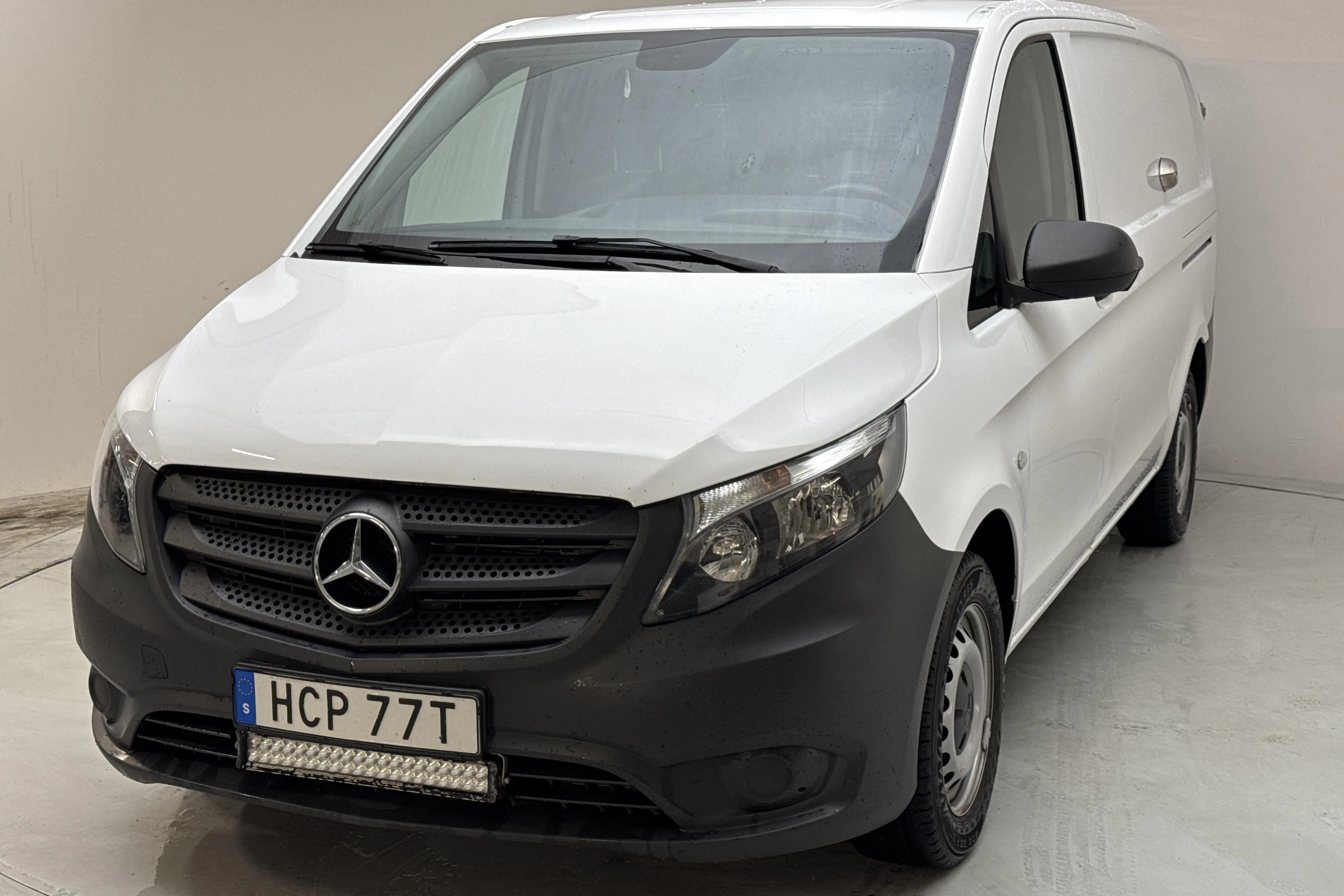 Presentation photo 1 of 12: Mercedes Vito 116 CDI W640 (163hk) - 121 930 km - Automatic - white - 2022